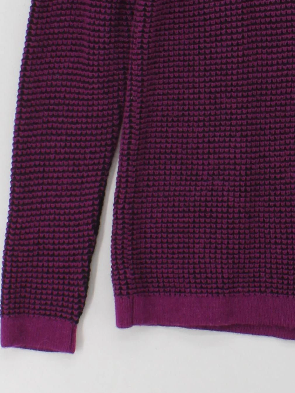 Barbour Women's Jumper UK 14 Purple Wool - Image 4