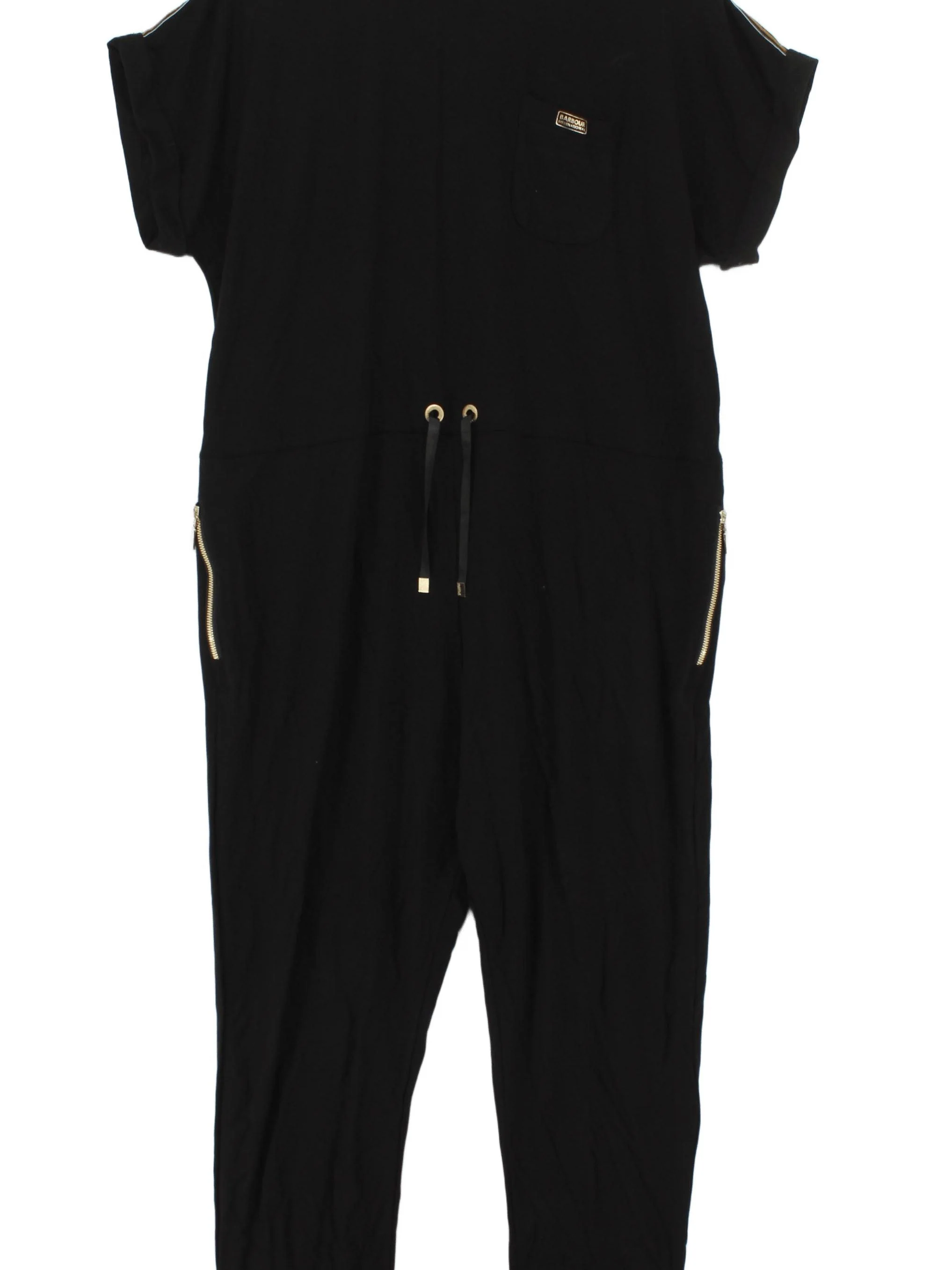 Barbour Women's Jumpsuit UK 18 Black Viscose New with tags