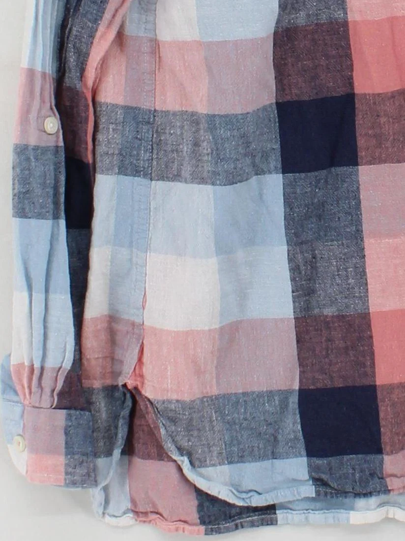 Barbour Women's Shirt UK 10 Multi Cotton with Linen Basic - Image 4