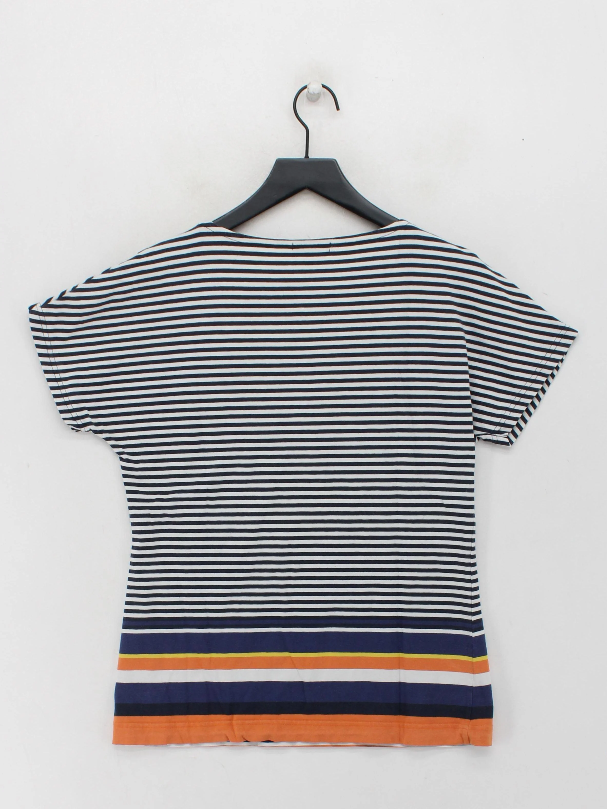 Barbour Women's T-Shirt UK 14 Blue Cotton with Elastane Basic - Image 2