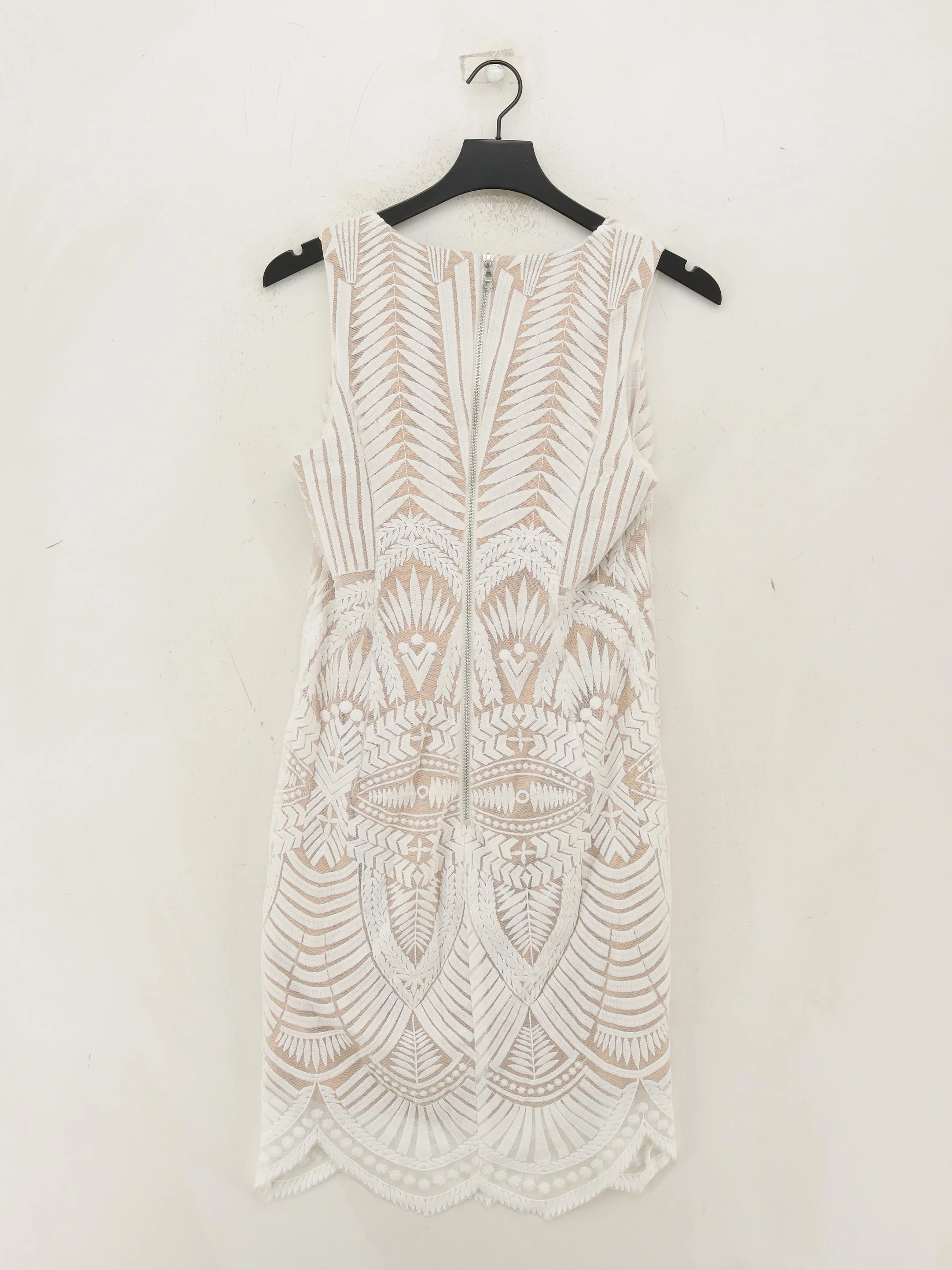 Bardot Bodycon Mini Dress UK10 in White - Image 2