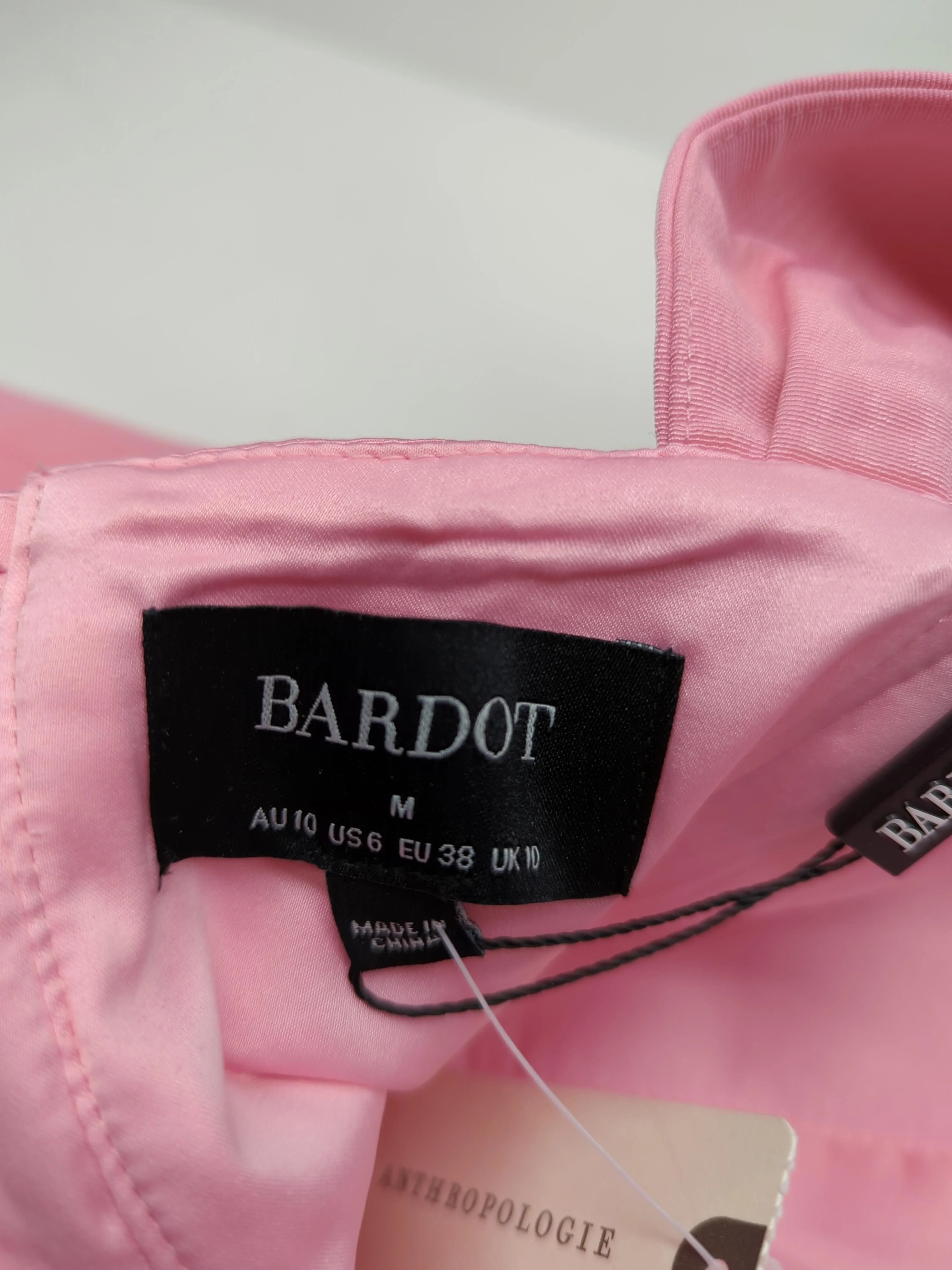 Bardot Mini Dress UK10 in Pink - Image 5