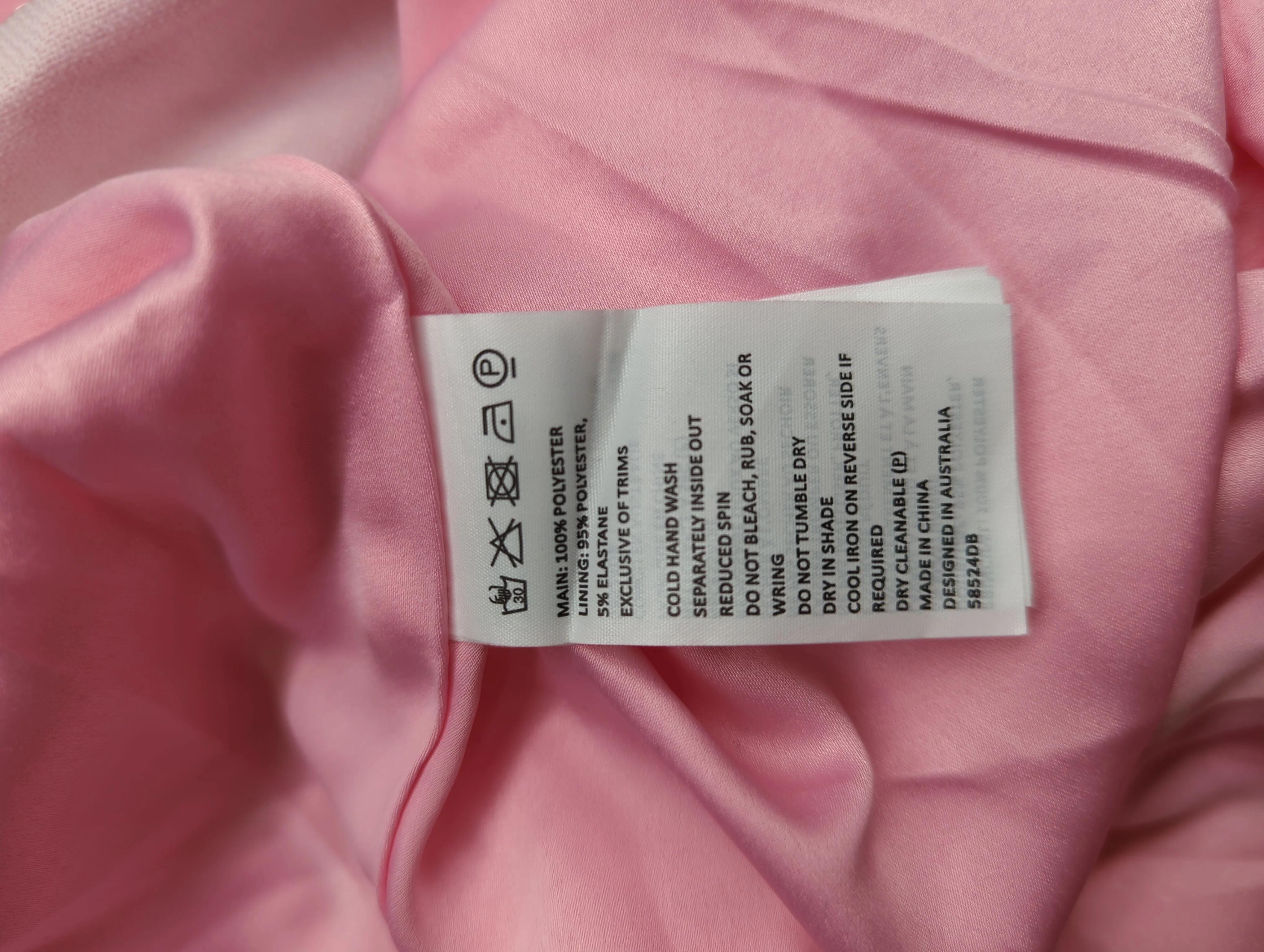 Bardot Mini Dress UK10 in Pink - Image 6