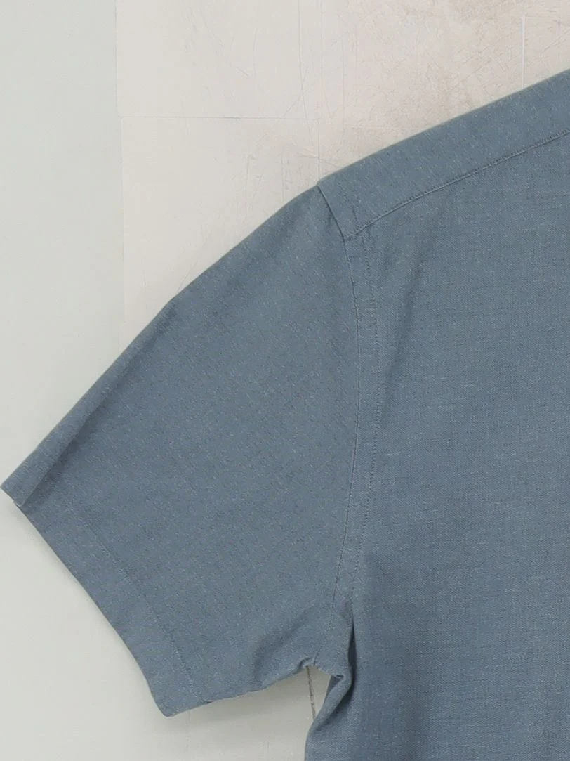 Barkers Men's Shirt M Blue 100% Cotton Basic - Image 4