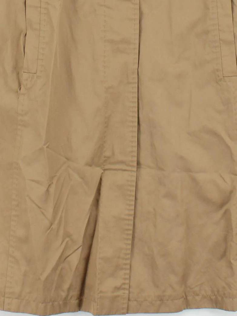 Basler Women's Coat L Tan 100% Nylon Trench Coat - Image 4