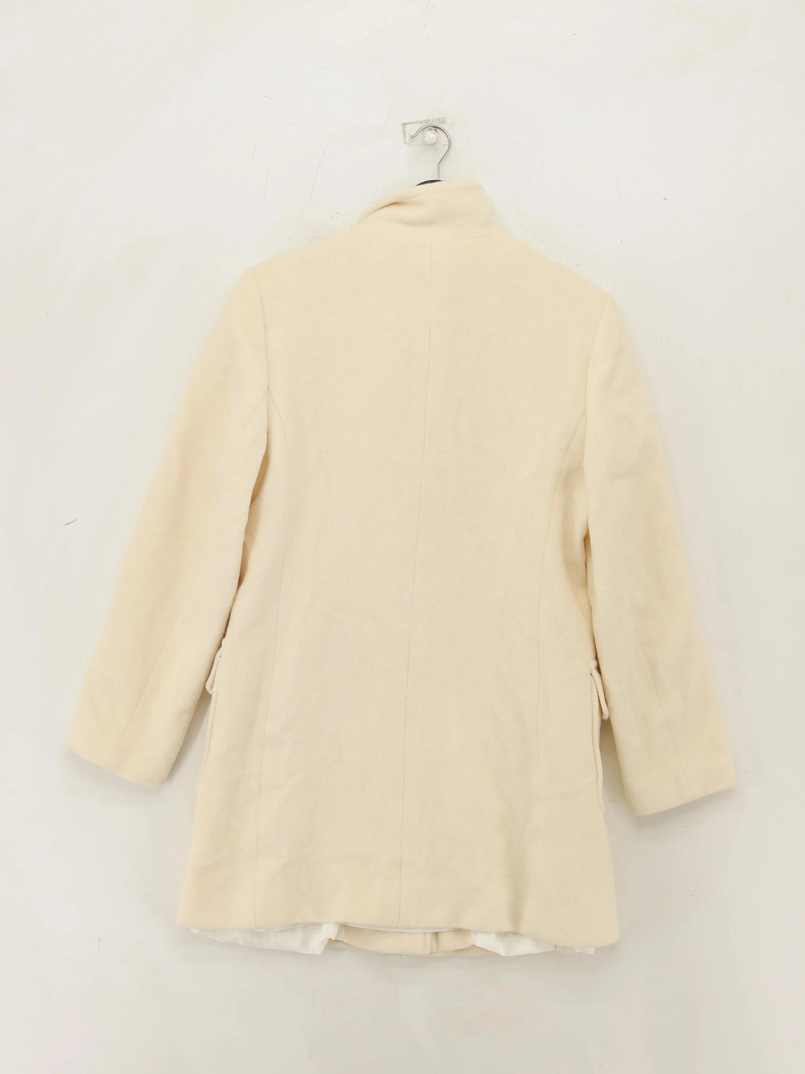Basler Women's Coat UK 10 Cream Wool - Image 2