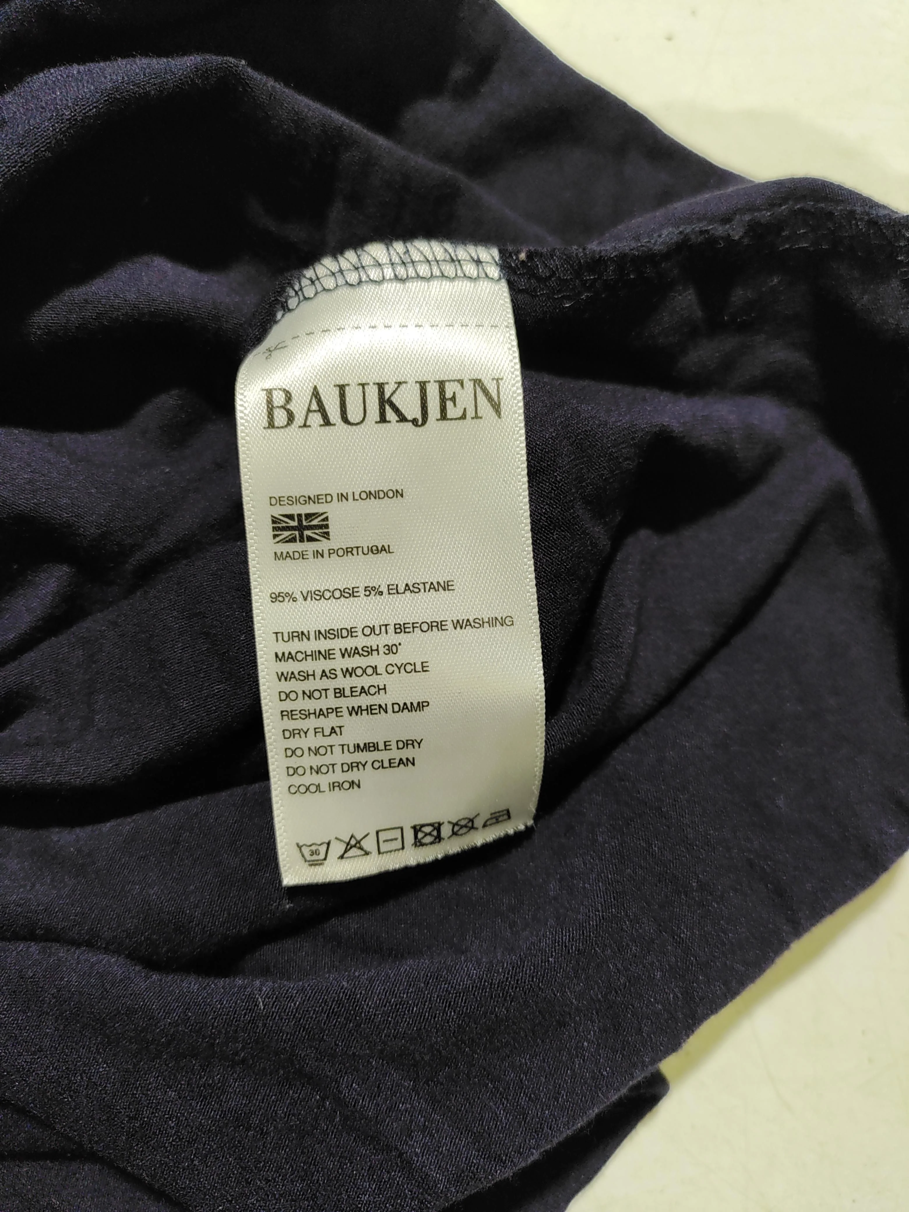 Baukjen Bodycon Midi Dress UK12 in Blue - Image 6
