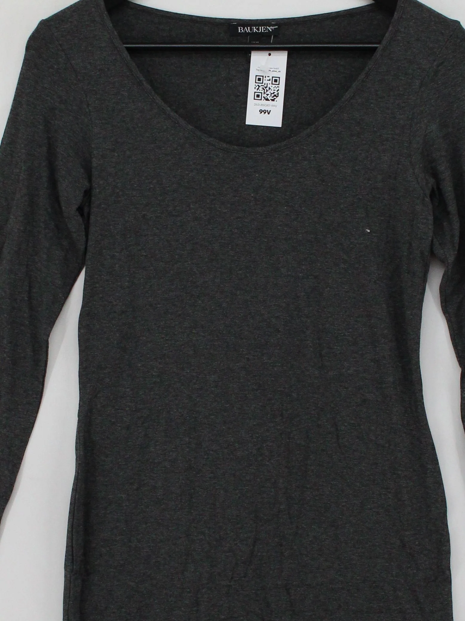 Baukjen Bodycon Mini Dress UK10 in Grey - Image 3