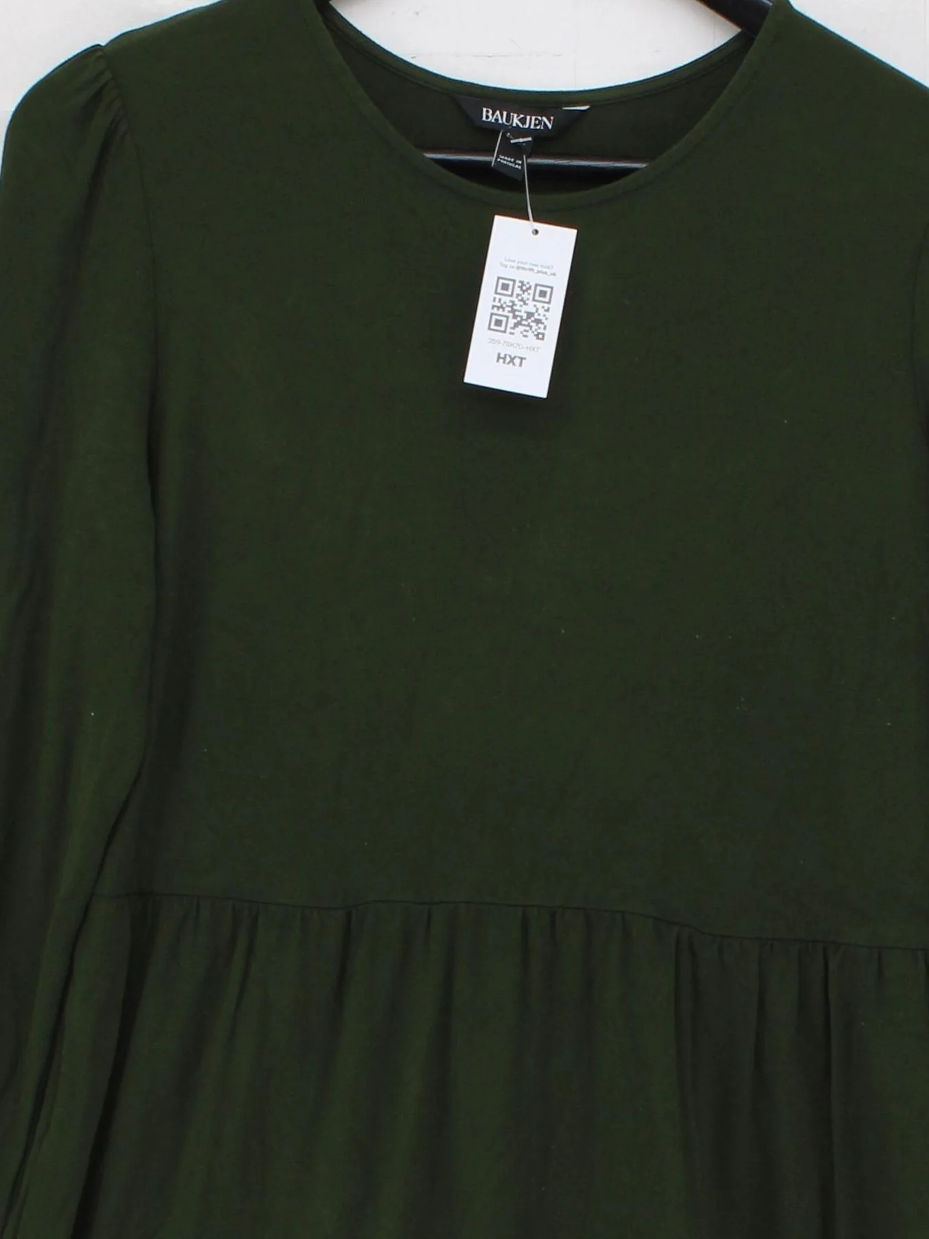 Baukjen Jumper Mini Dress UK10 in Green - Image 3