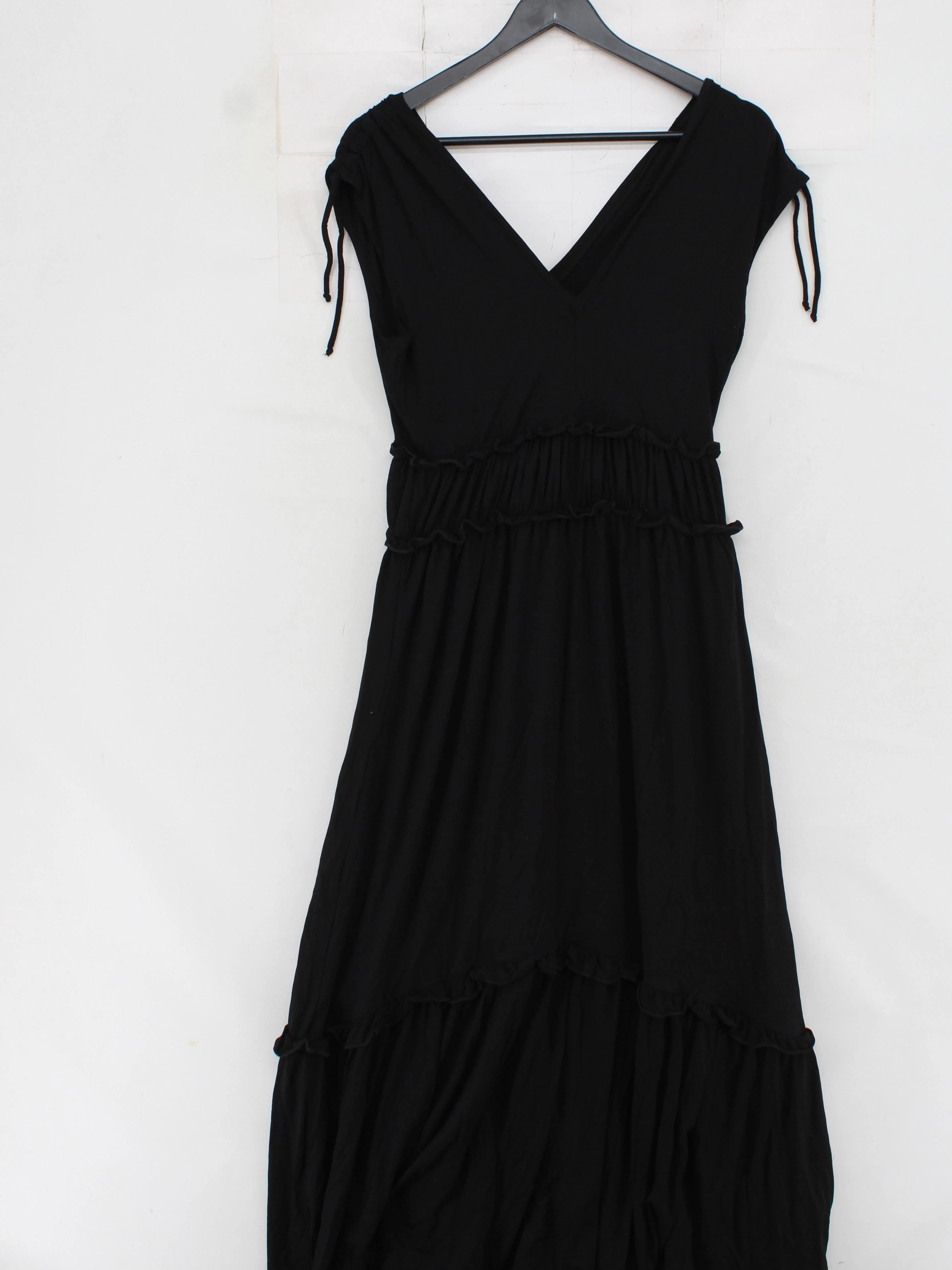 Baukjen Maxi Dress UK10 in Black - Image 2