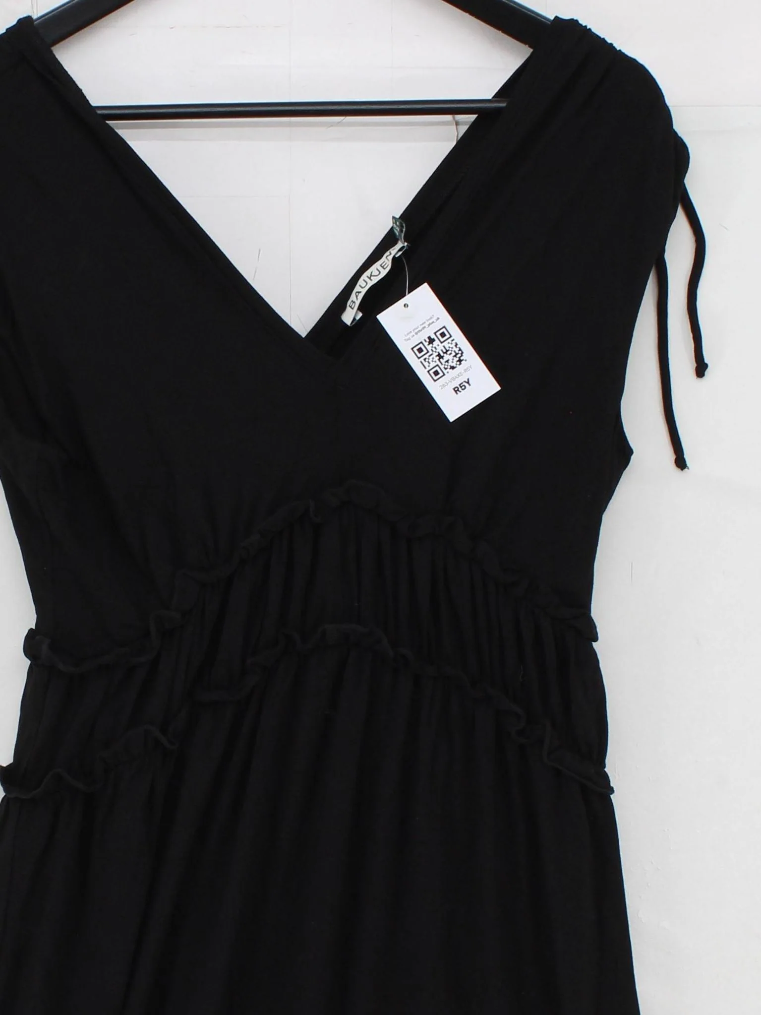 Baukjen Maxi Dress UK10 in Black - Image 3