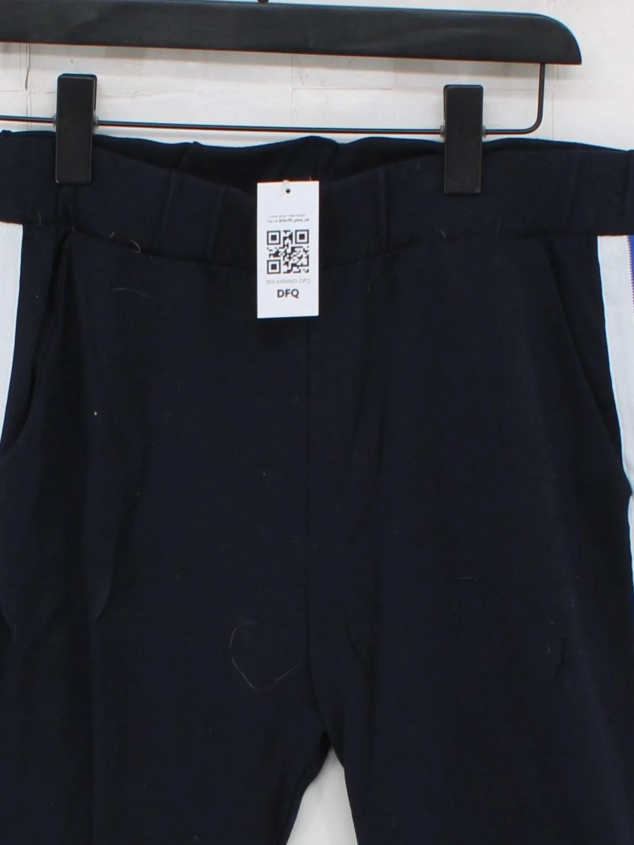 Baukjen Men's Sports Bottoms M Blue Viscose with Polyester, Cotton Sweatpants - Image 3