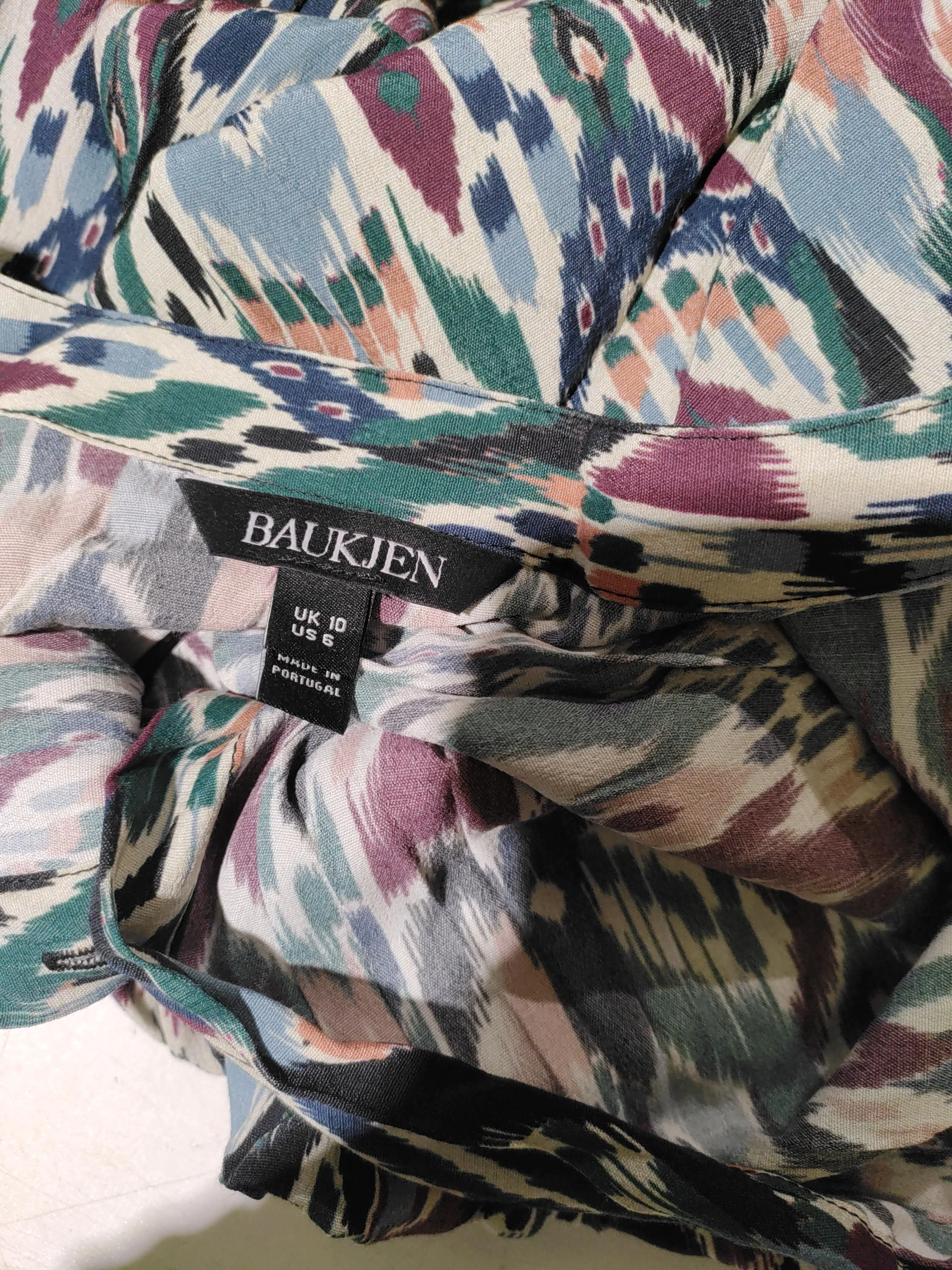 Baukjen Shirt Midi Dress UK10 in Multi - Image 5