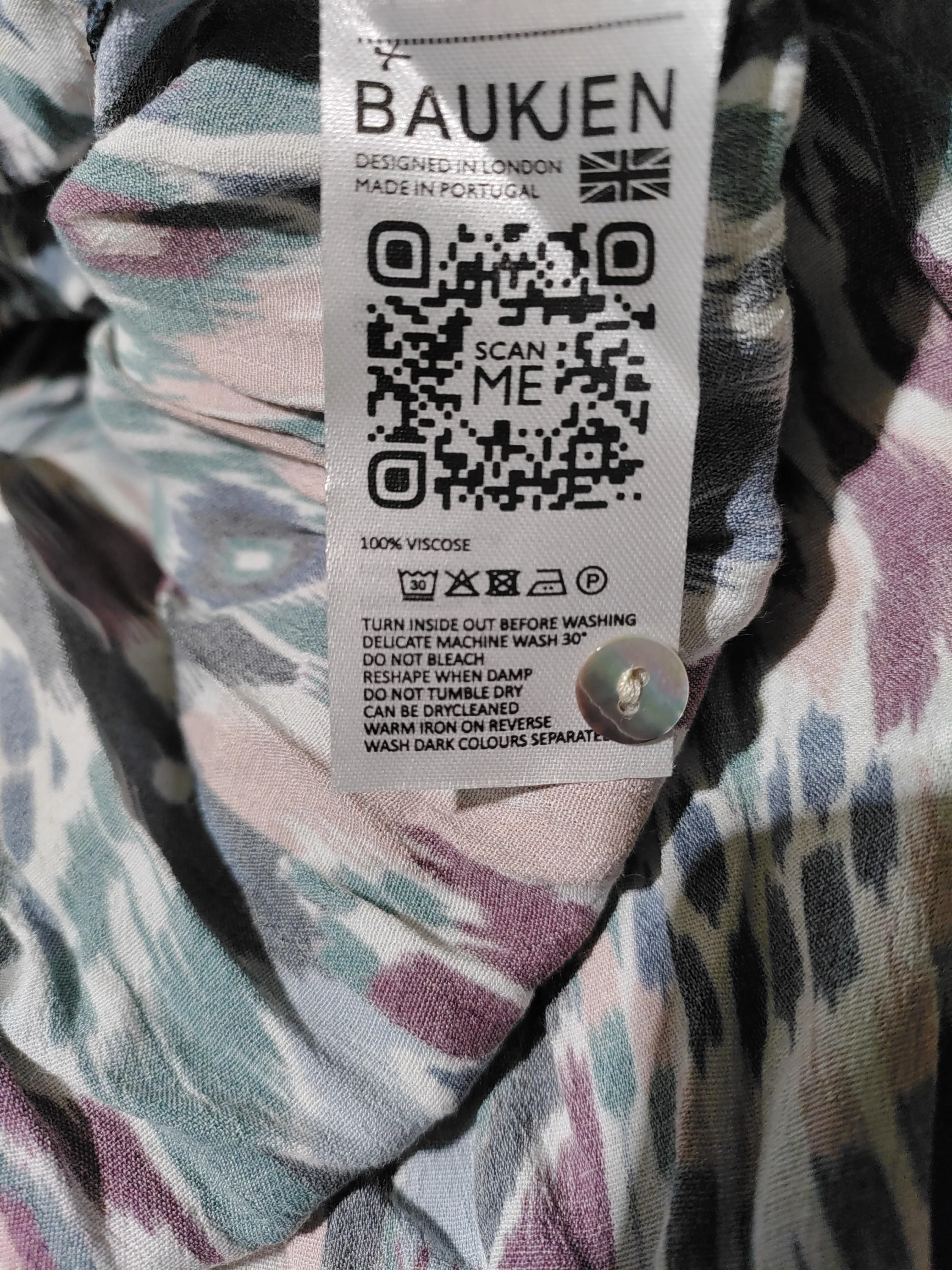 Baukjen Shirt Midi Dress UK10 in Multi - Image 6