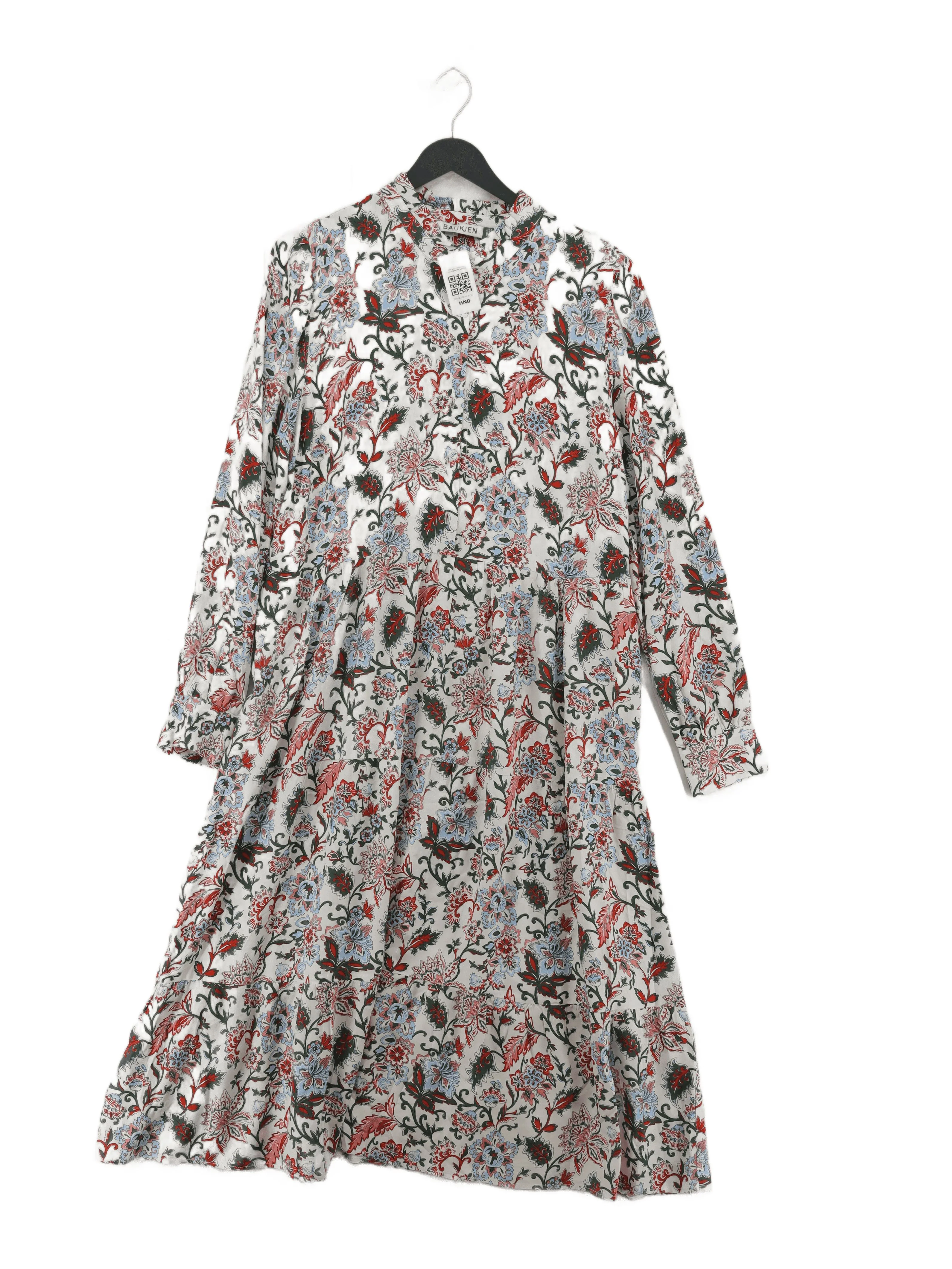 Baukjen Shirt Midi Dress UK14 in White