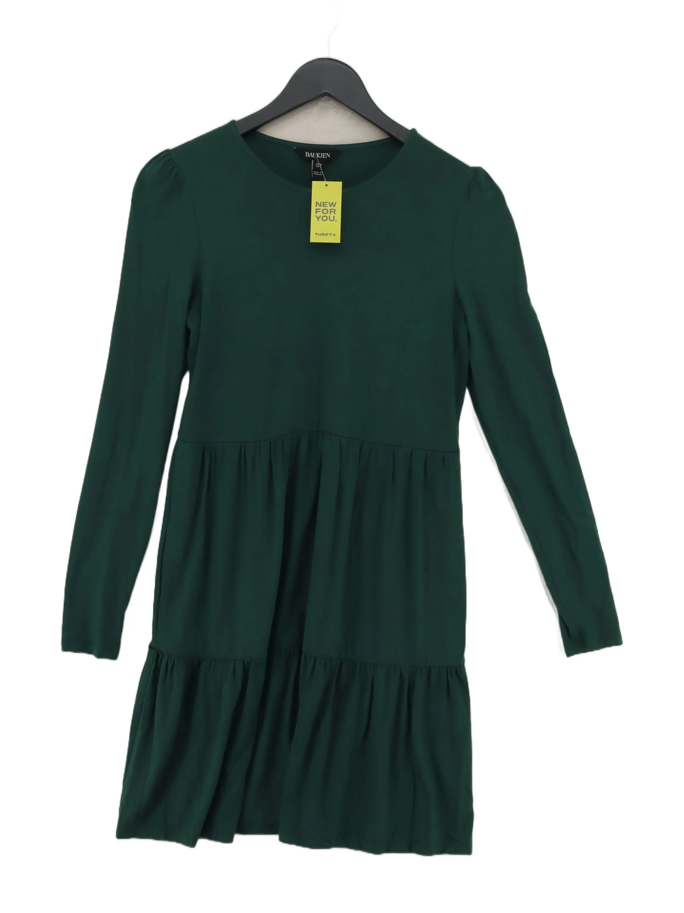Baukjen T-Shirt Mini Dress UK8 in Green