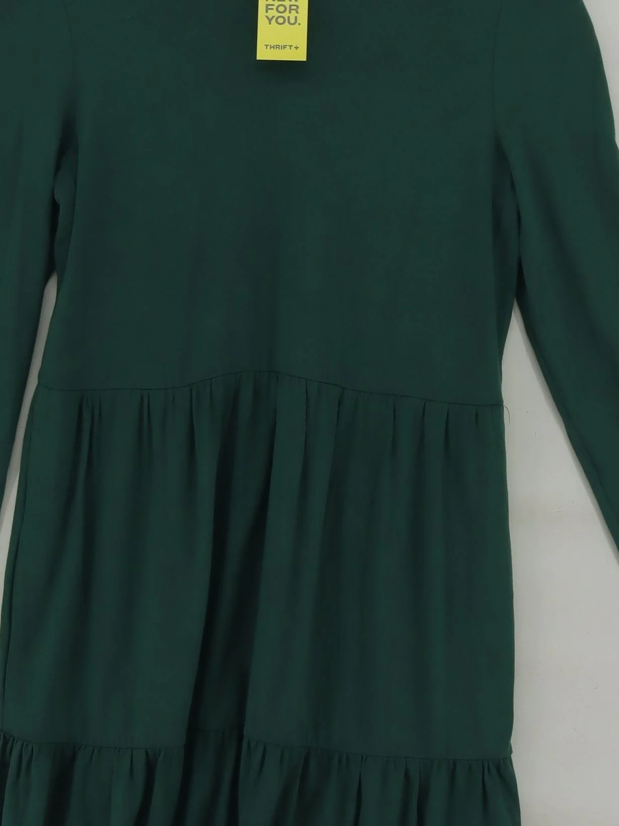 Baukjen T-Shirt Mini Dress UK8 in Green - Image 3