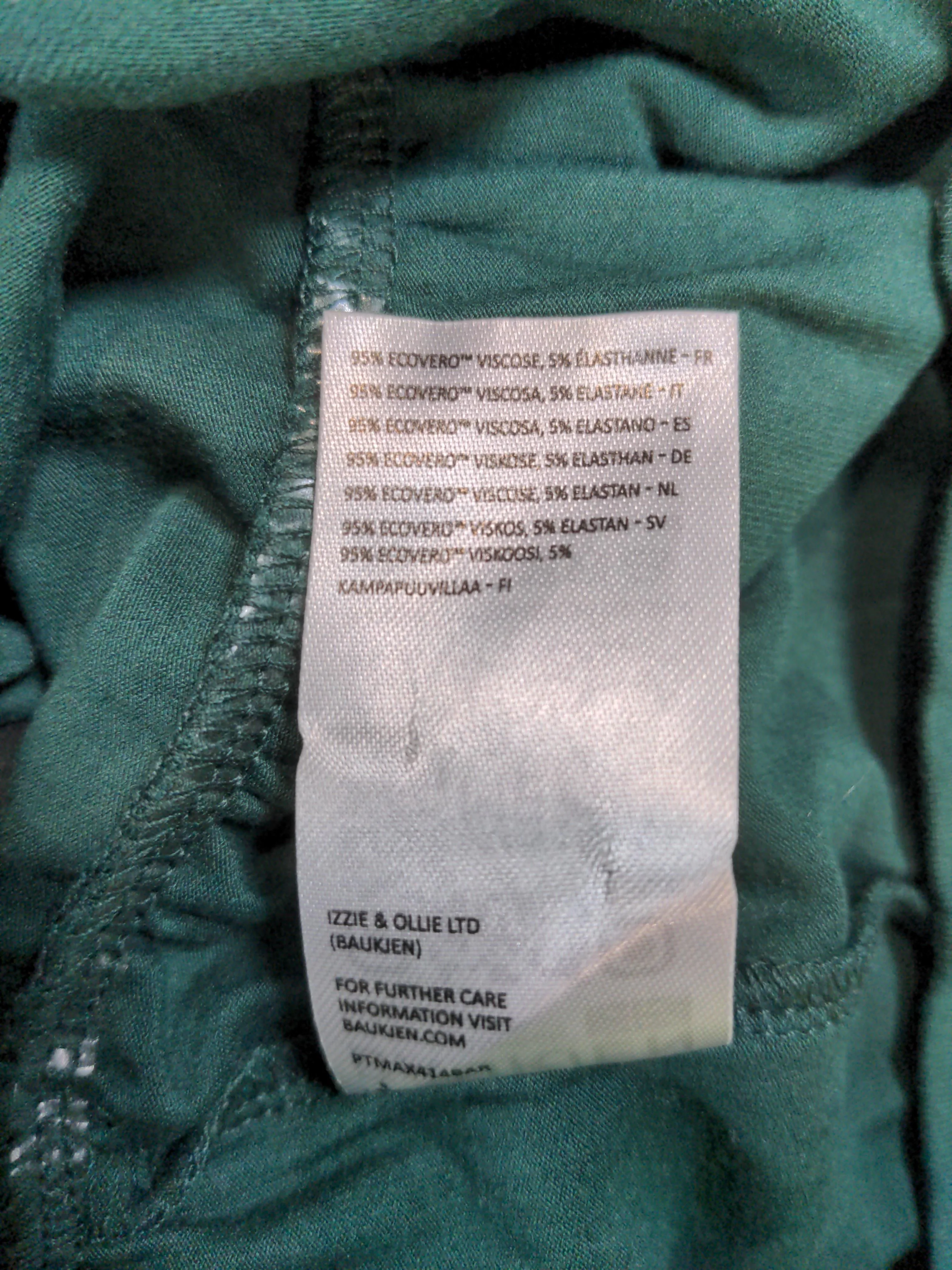 Baukjen T-Shirt Mini Dress UK8 in Green - Image 6