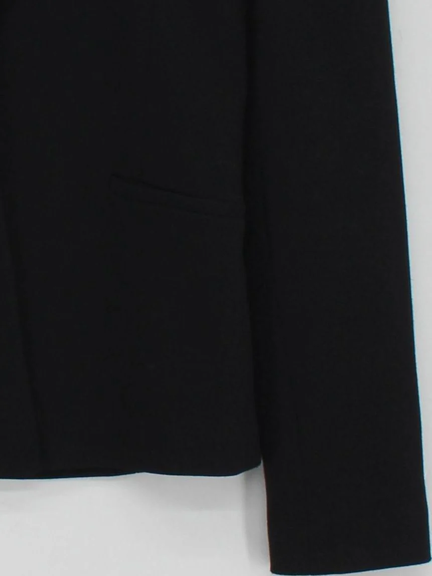 Baukjen Women's Blazer UK 10 Black Viscose with Polyamide, Elastane Overcoat - Image 4
