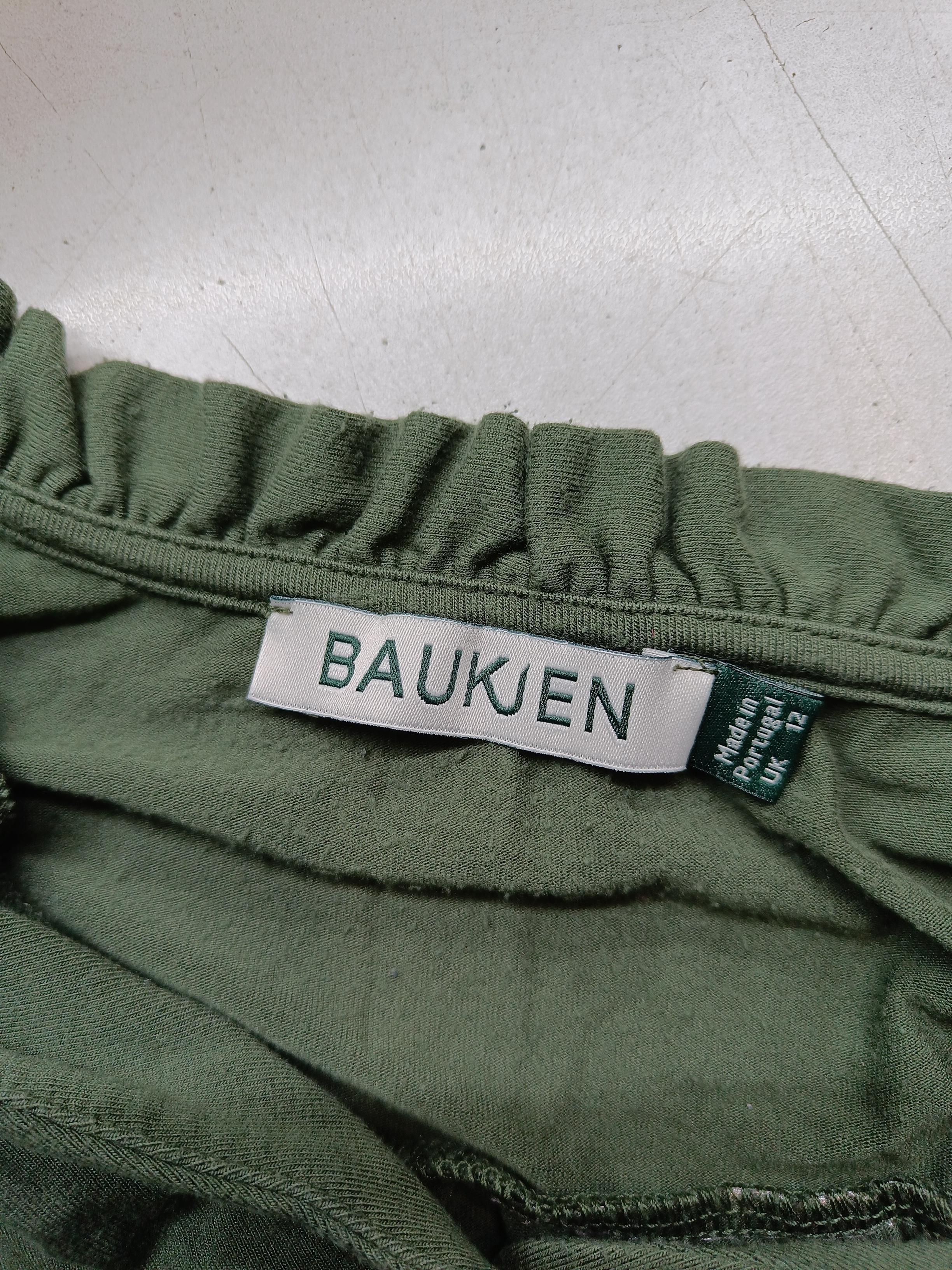 Baukjen Women's Blouse UK 12 Green Viscose with Elastane Basic - Image 7