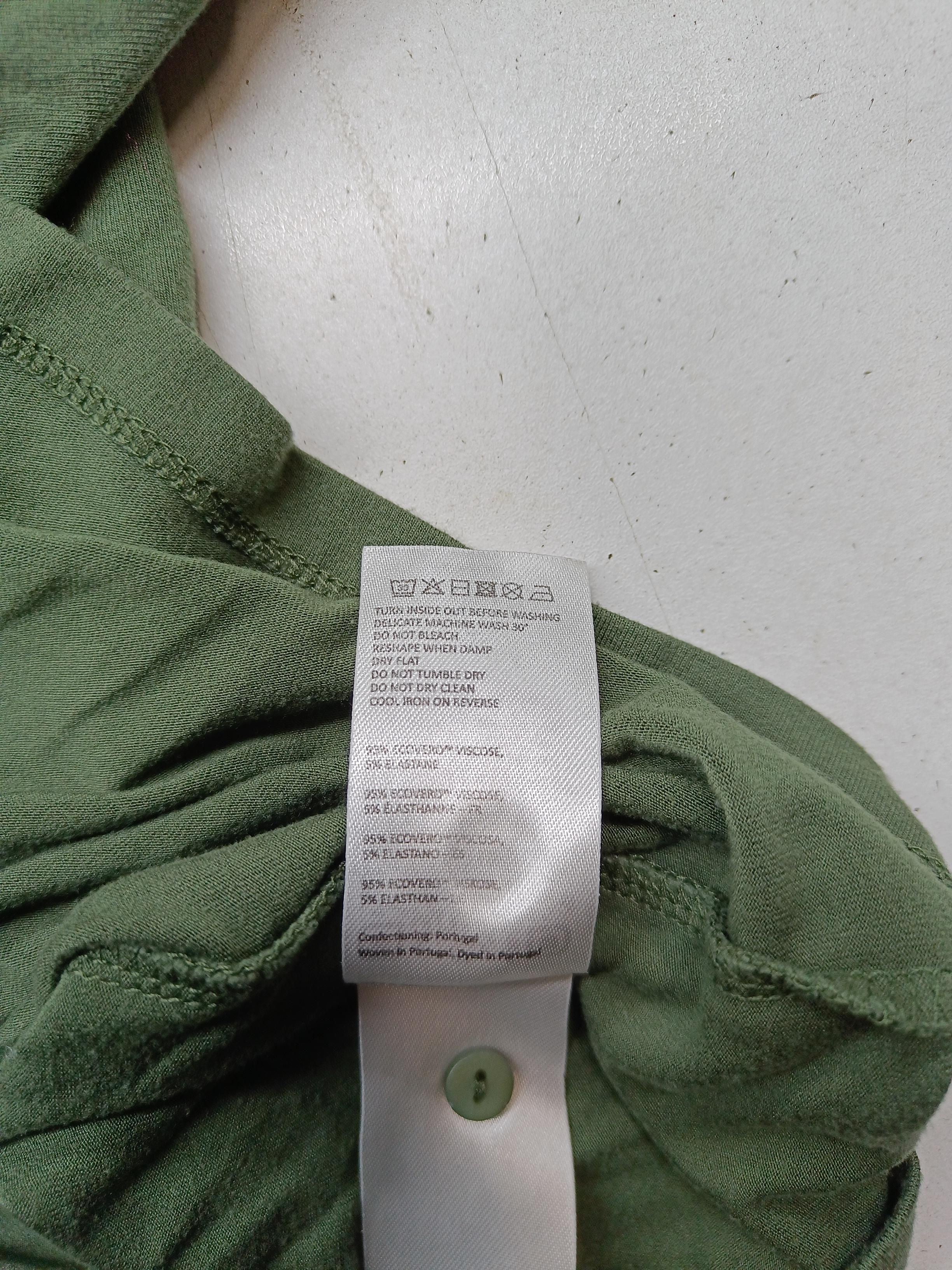 Baukjen Women's Blouse UK 12 Green Viscose with Elastane Basic - Image 8