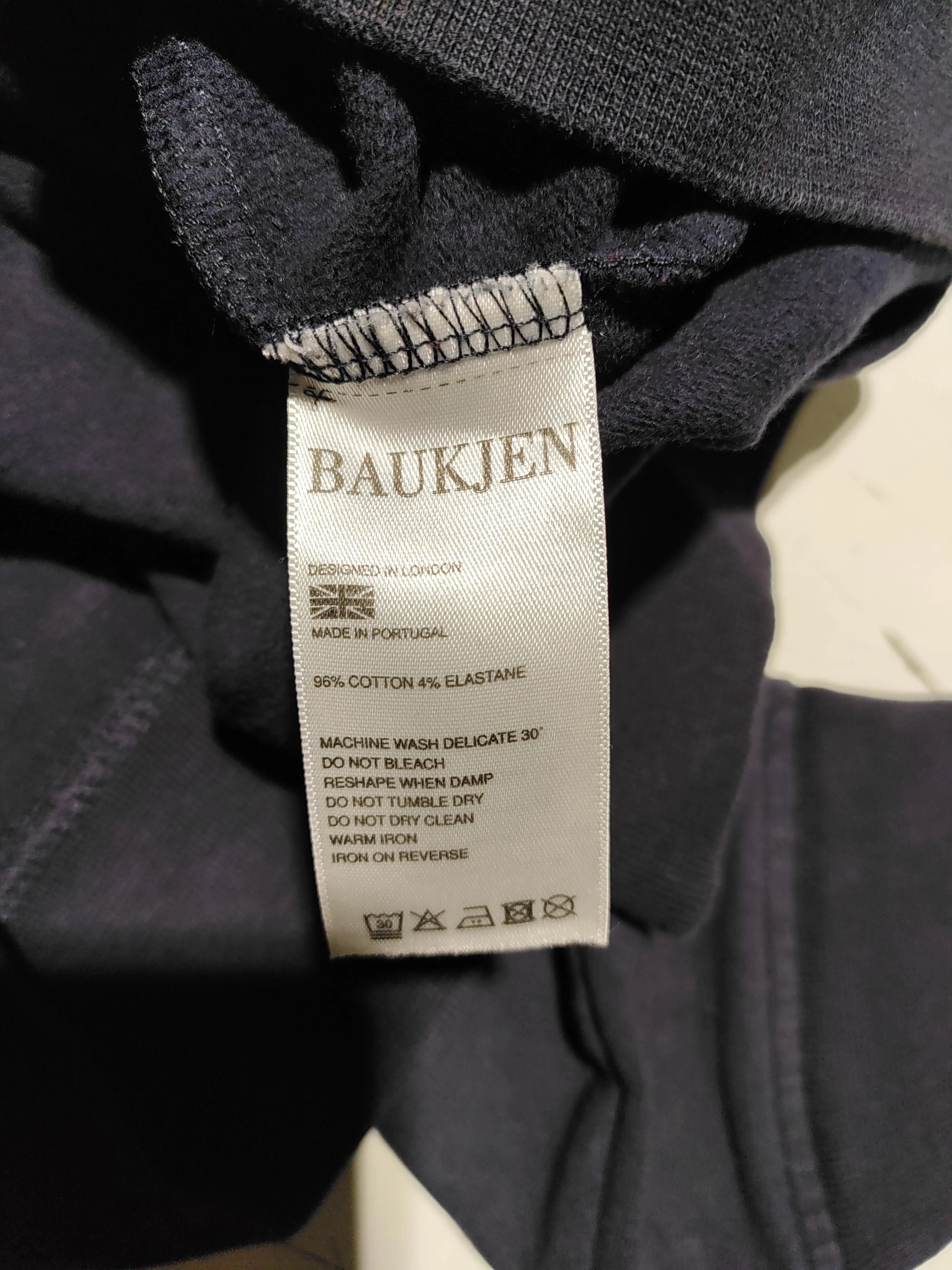 Baukjen Women's Hoodie UK 10 Blue Cotton with Elastane Pullover - Image 7