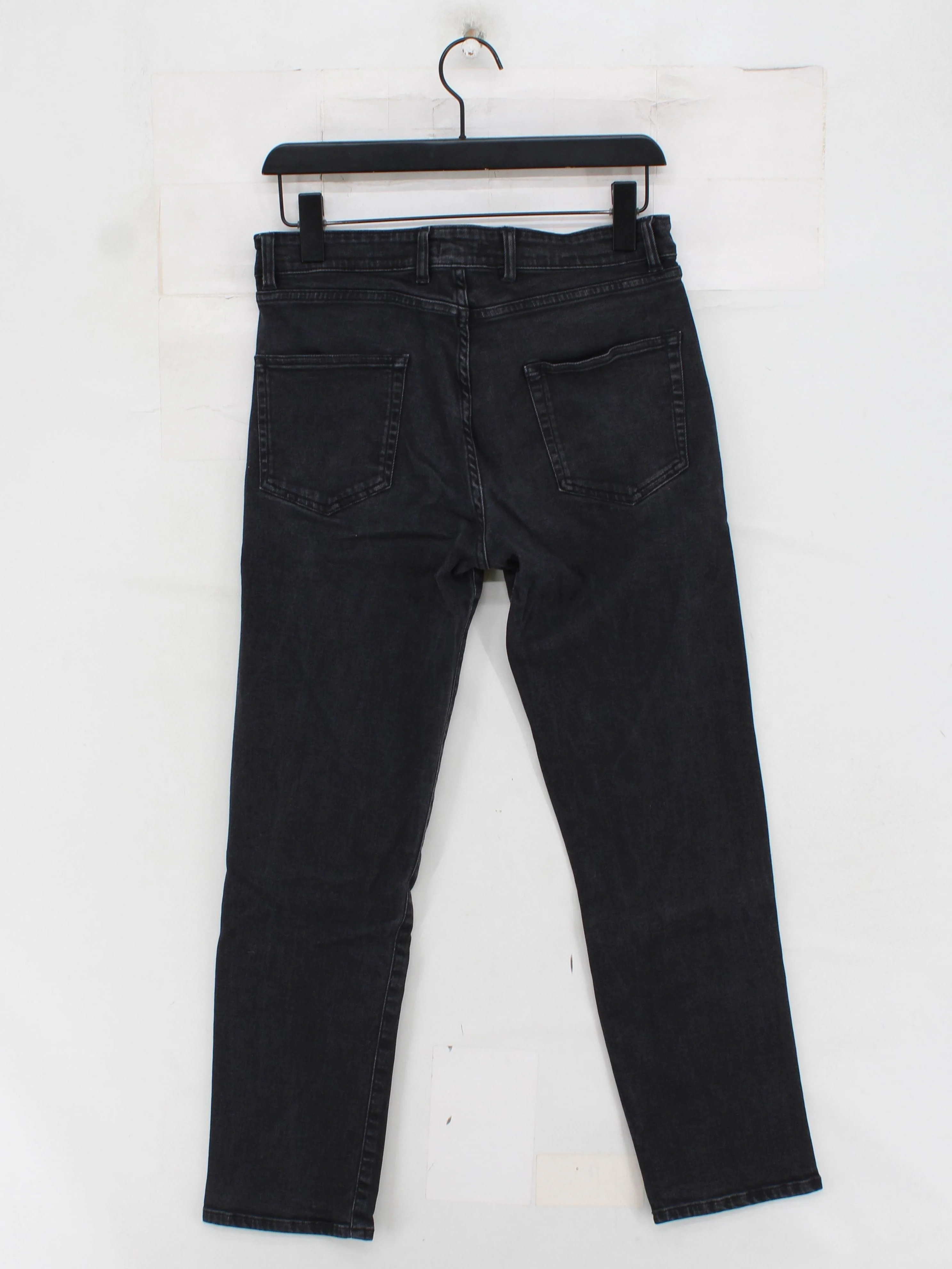 Baukjen Women's Jeans UK 10 Black Cotton with Elastane Straight - Image 2