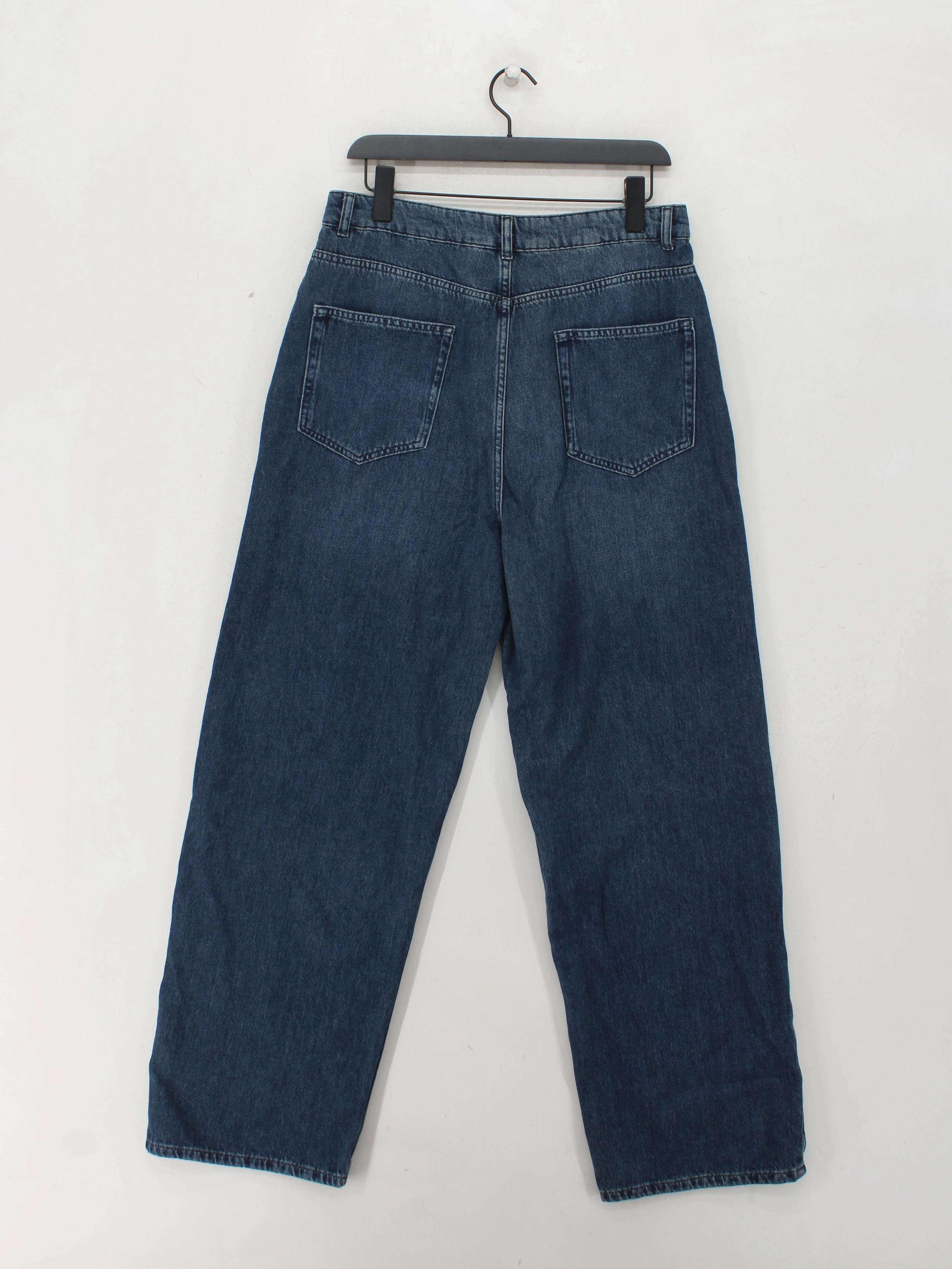 Baukjen Women's Jeans UK 14 Blue 100% Cotton Wide-Leg - Image 2
