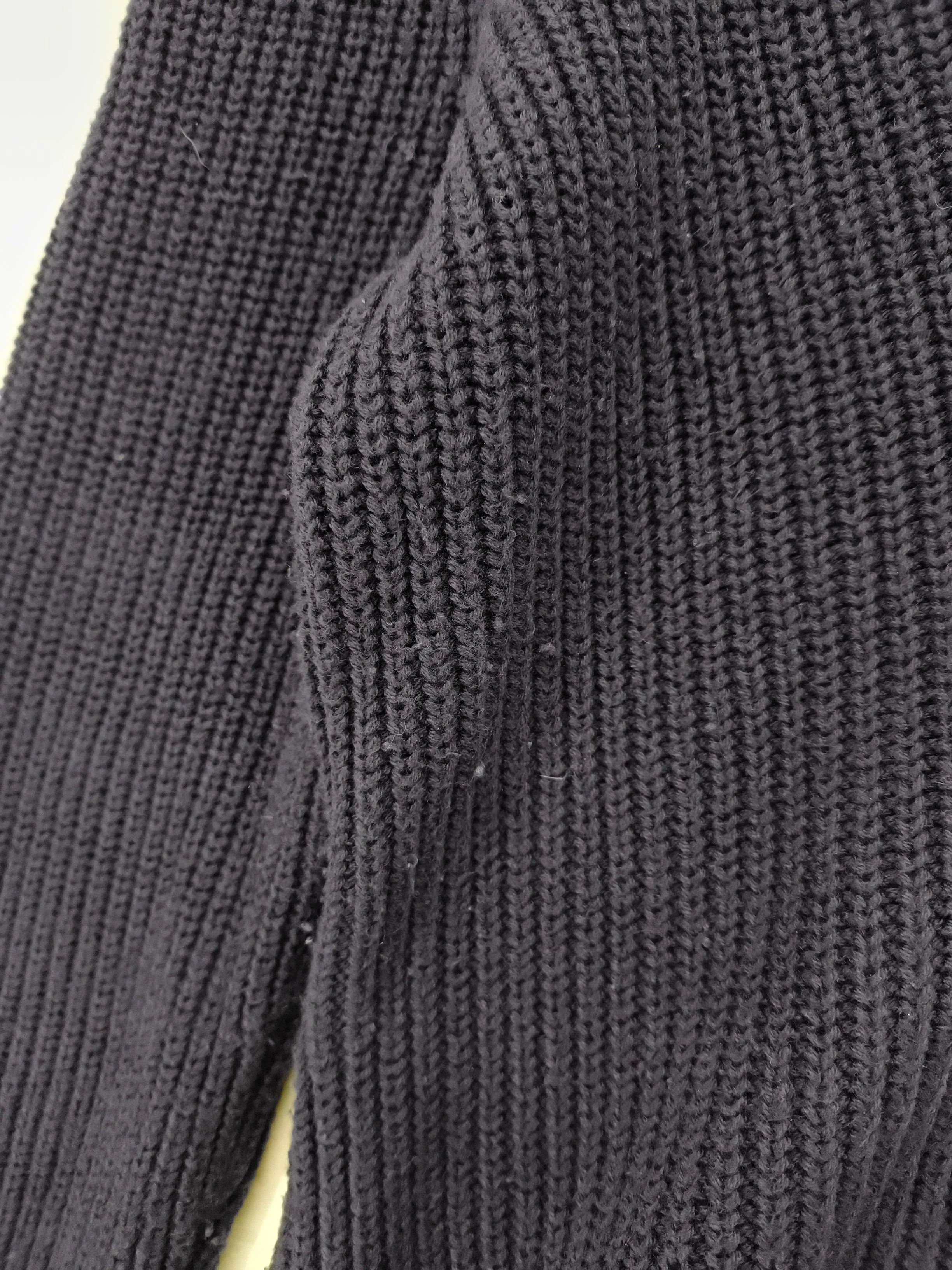 Baukjen Women's Jumper UK 12 Blue Cotton with Nylon V-Neck Pullover - Image 5