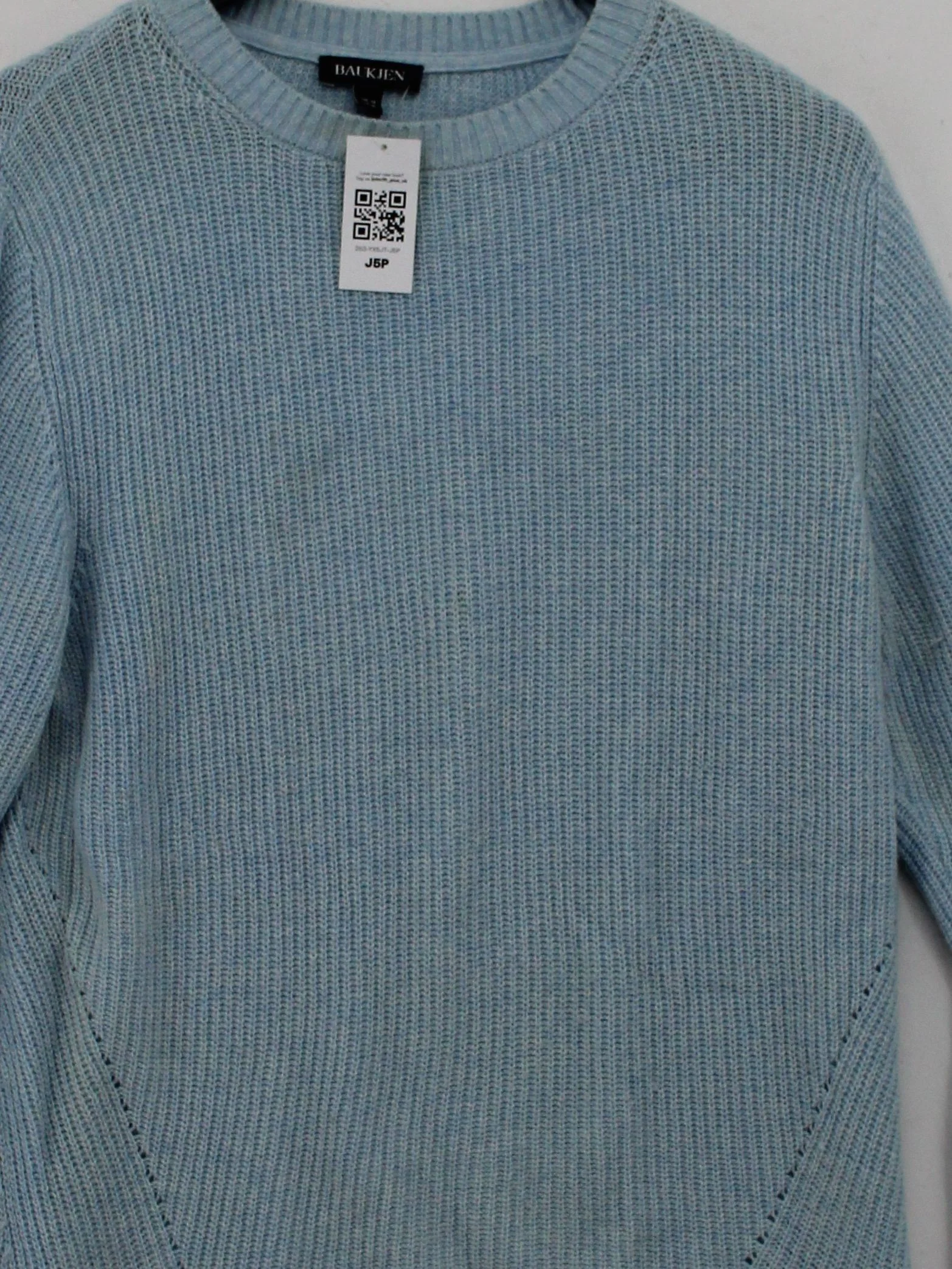 Baukjen Women's Jumper UK 14 Blue Wool - Image 3