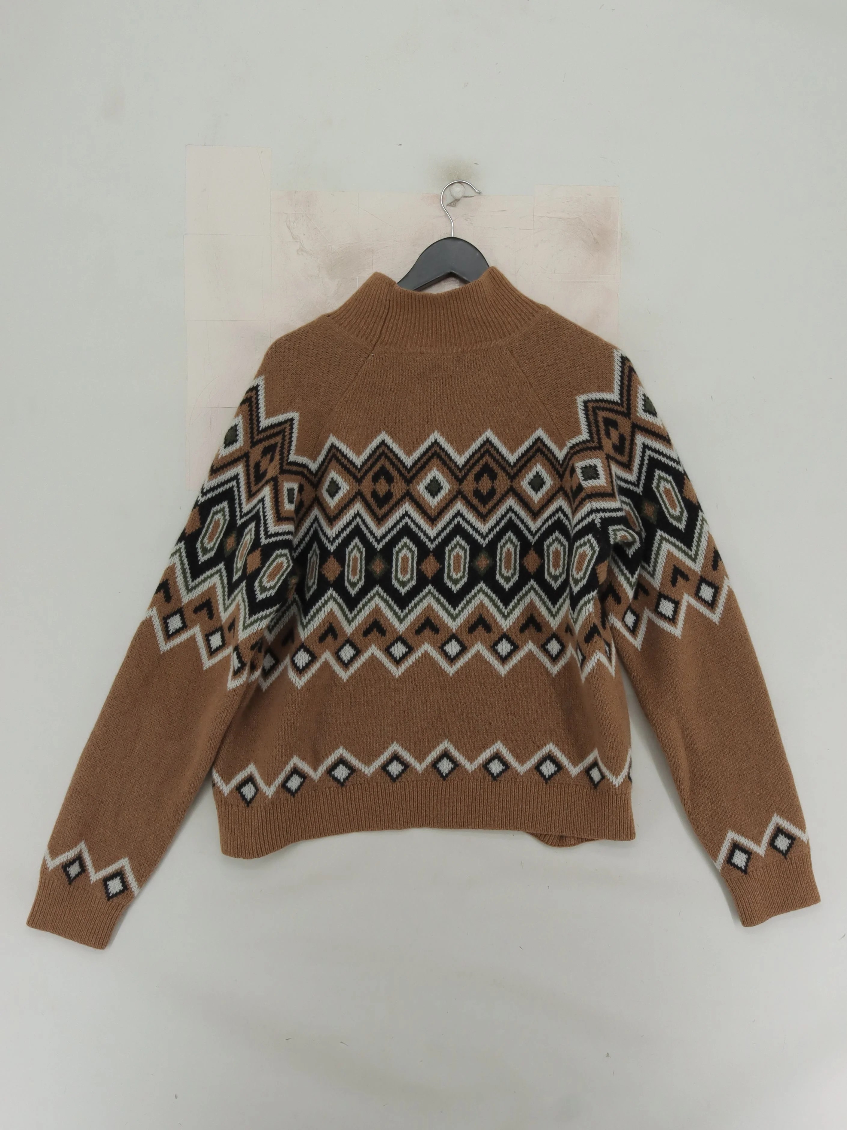 Baukjen Women's Jumper UK 14 Brown Wool with Polyamide Pullover - Image 2