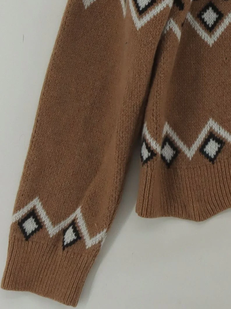 Baukjen Women's Jumper UK 14 Brown Wool with Polyamide Pullover - Image 4