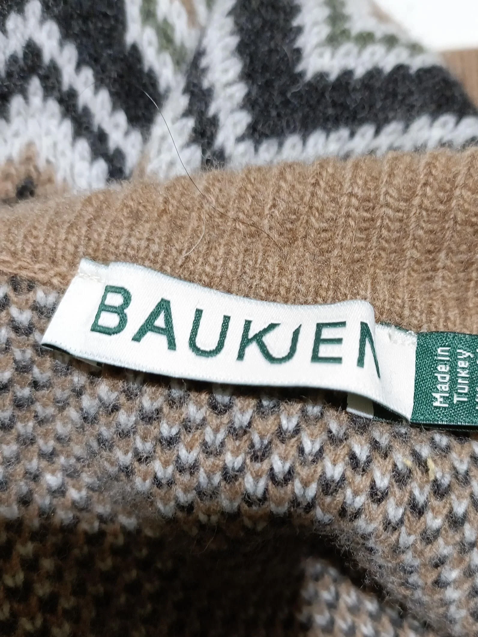 Baukjen Women's Jumper UK 14 Brown Wool with Polyamide Pullover - Image 5
