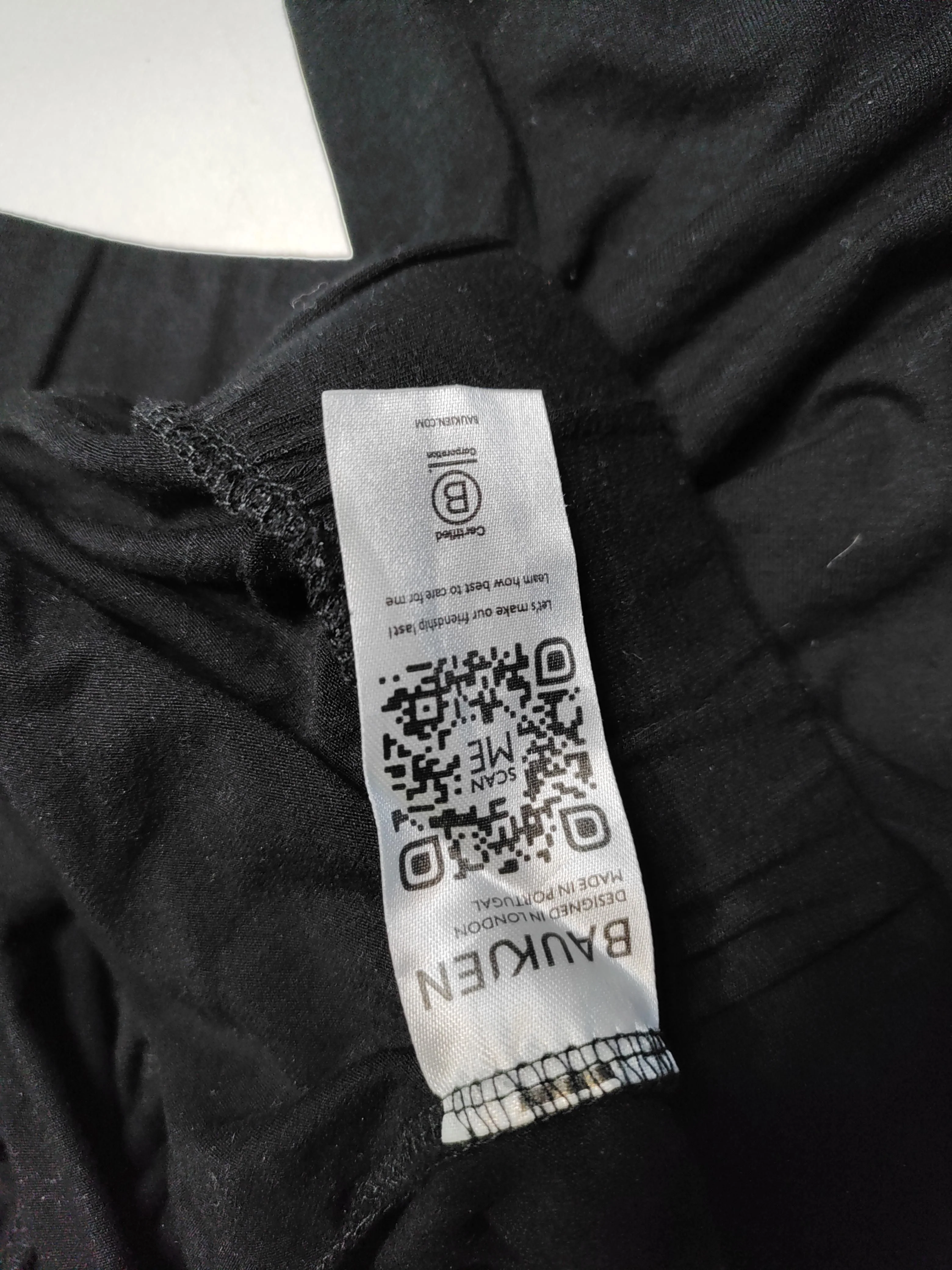 Baukjen Women's Sports Bottoms UK 16 Black 100% Other Straight Sweatpants - Image 6