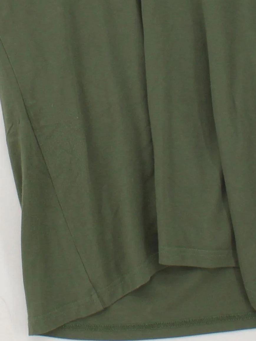 Baukjen Women's T-Shirt UK 8 Green Viscose with Elastane Basic - Image 4
