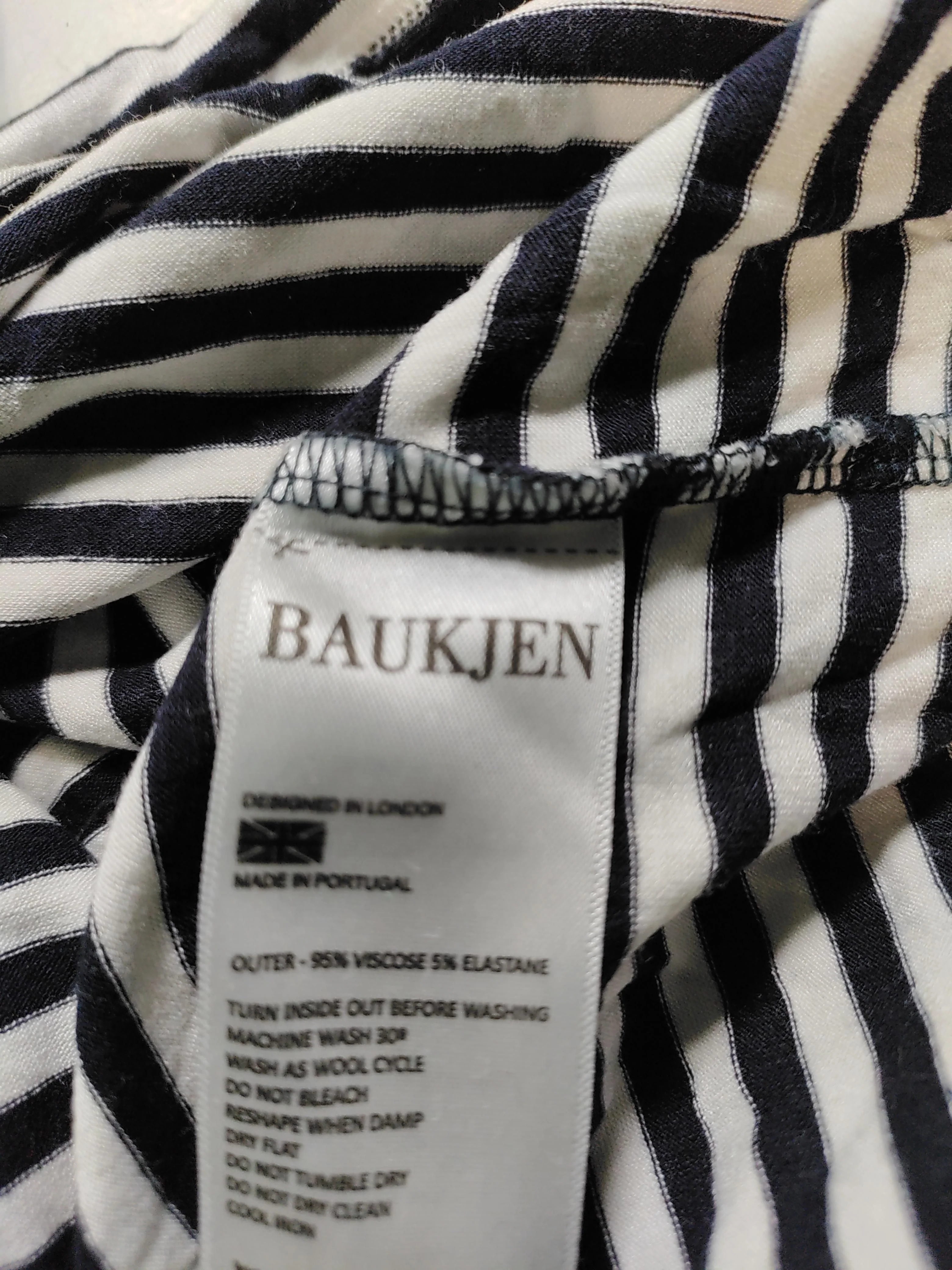 Baukjen Women's Top M Black Viscose with Elastane Jersey - Image 5