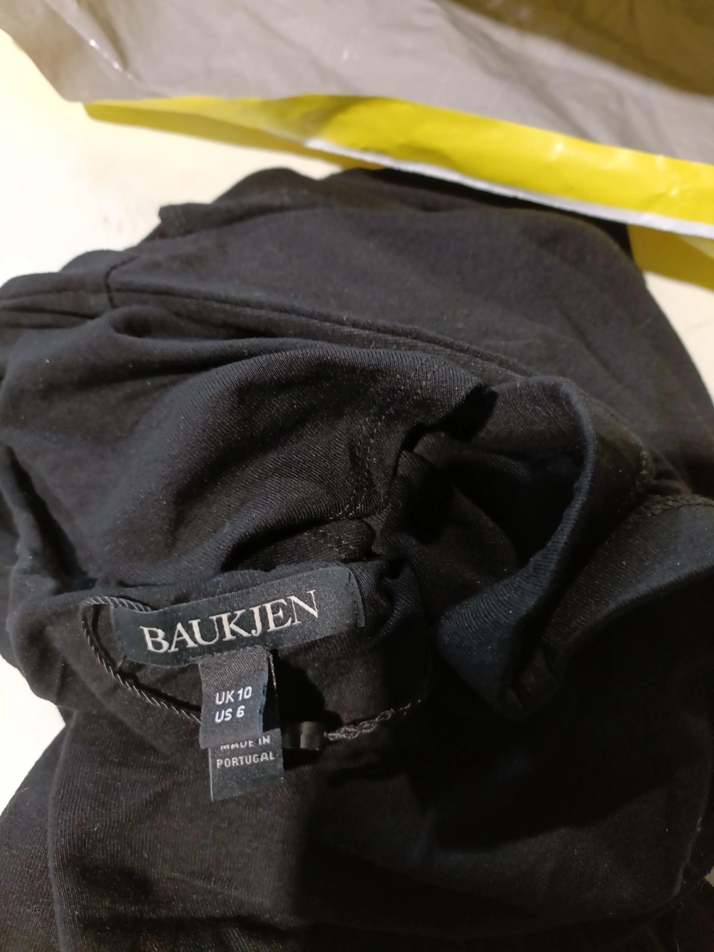 Baukjen Women's Top UK 10 Black Viscose with Elastane Basic - Image 5