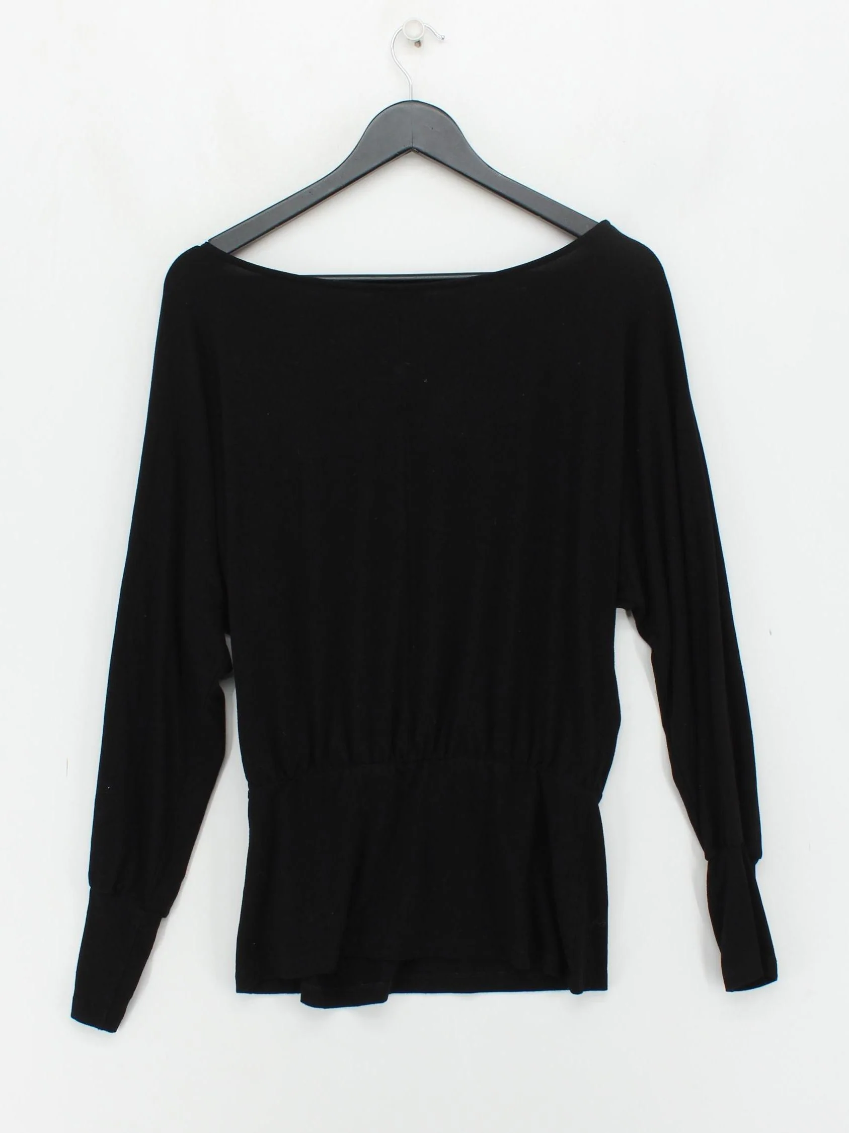 Baukjen Women's Top UK 12 Black Viscose with Elastane Basic - Image 2