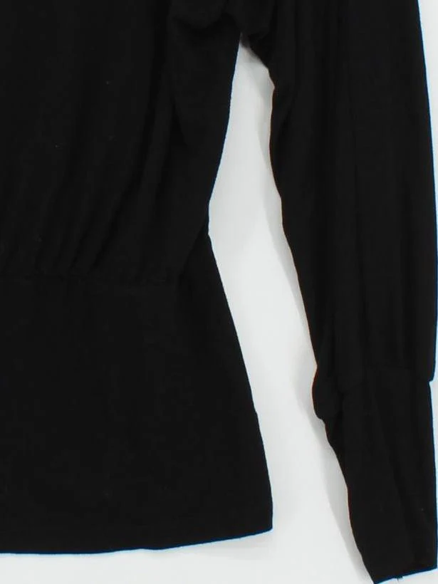 Baukjen Women's Top UK 12 Black Viscose with Elastane Basic - Image 4