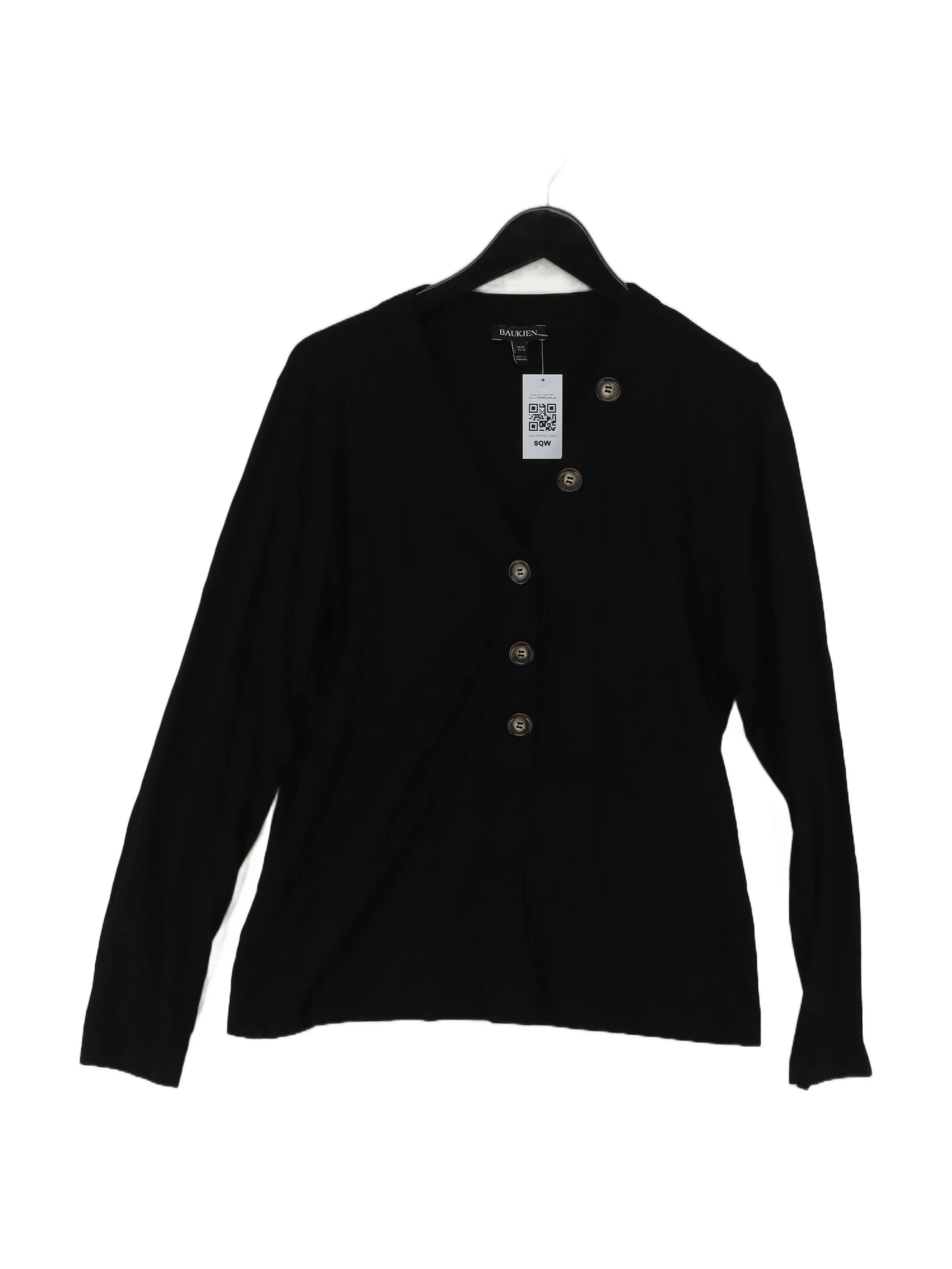 Baukjen Women's Top UK 18 Black Viscose with Elastane Basic