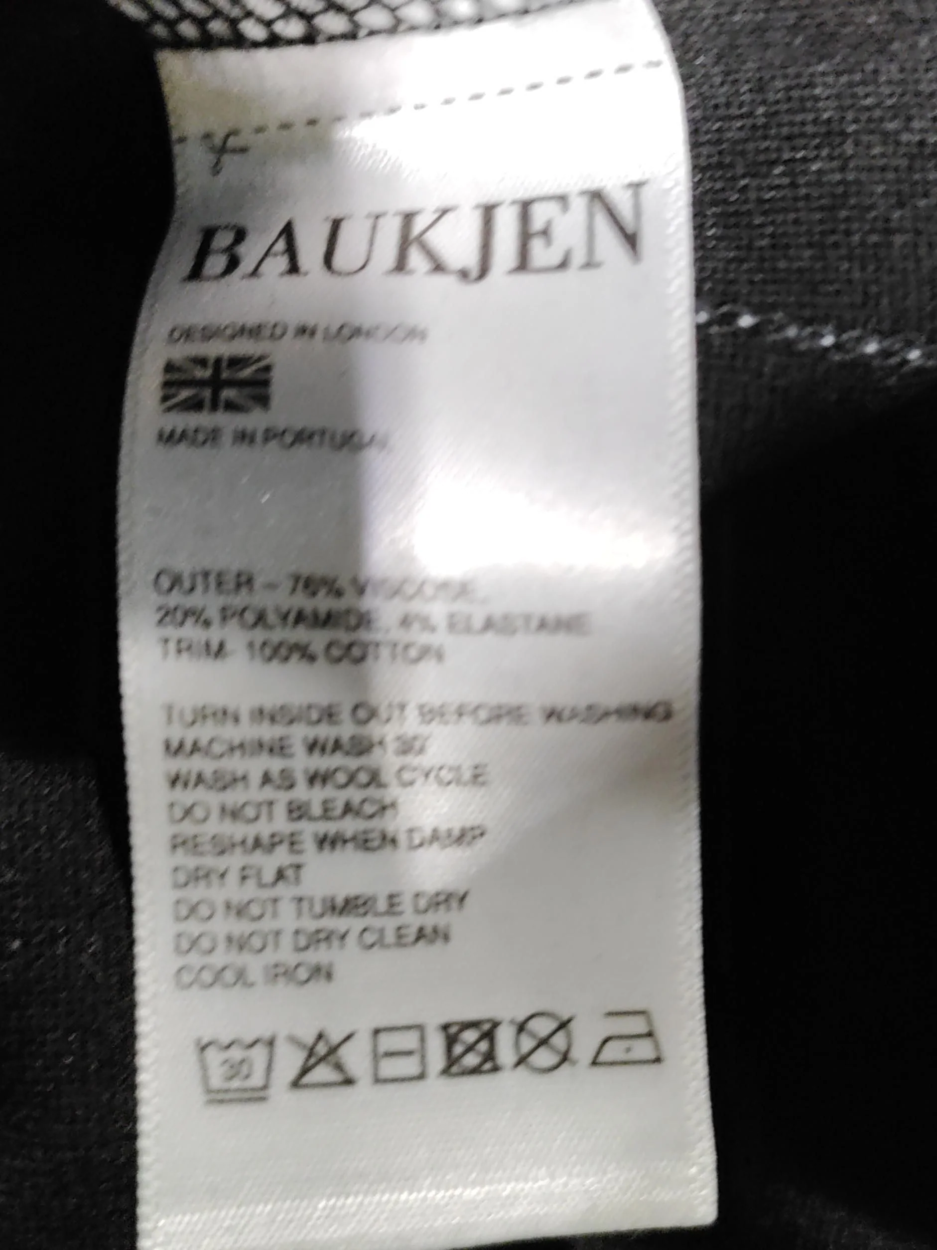 Baukjen Women's Trousers M Black Viscose - Image 6