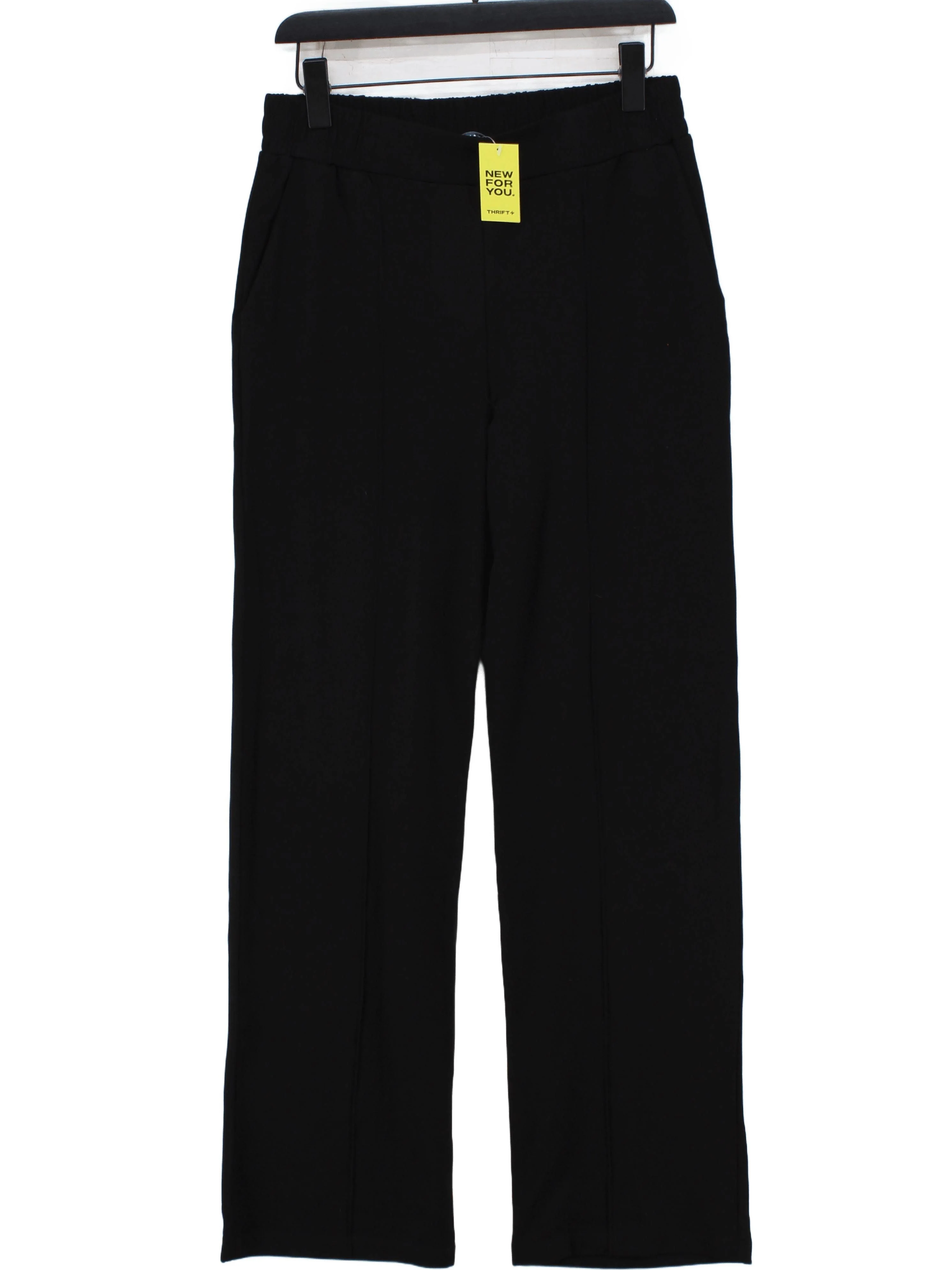 Baukjen Women's Trousers UK 12 Black Viscose with Polyamide, Elastane Sweatpants