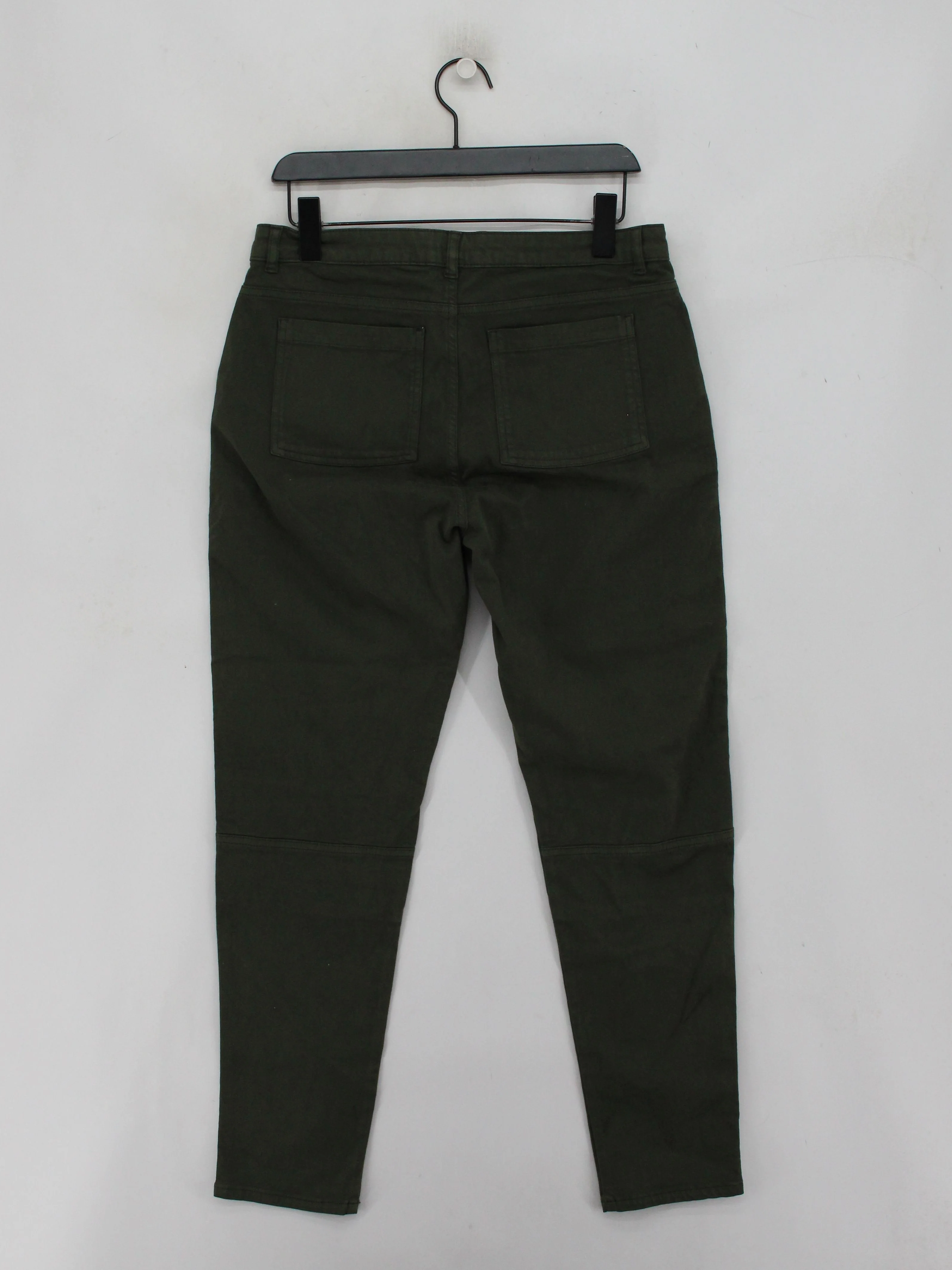 Baukjen Women's Trousers UK 12 Green Cotton with Elastane Chino New with tags - Image 2