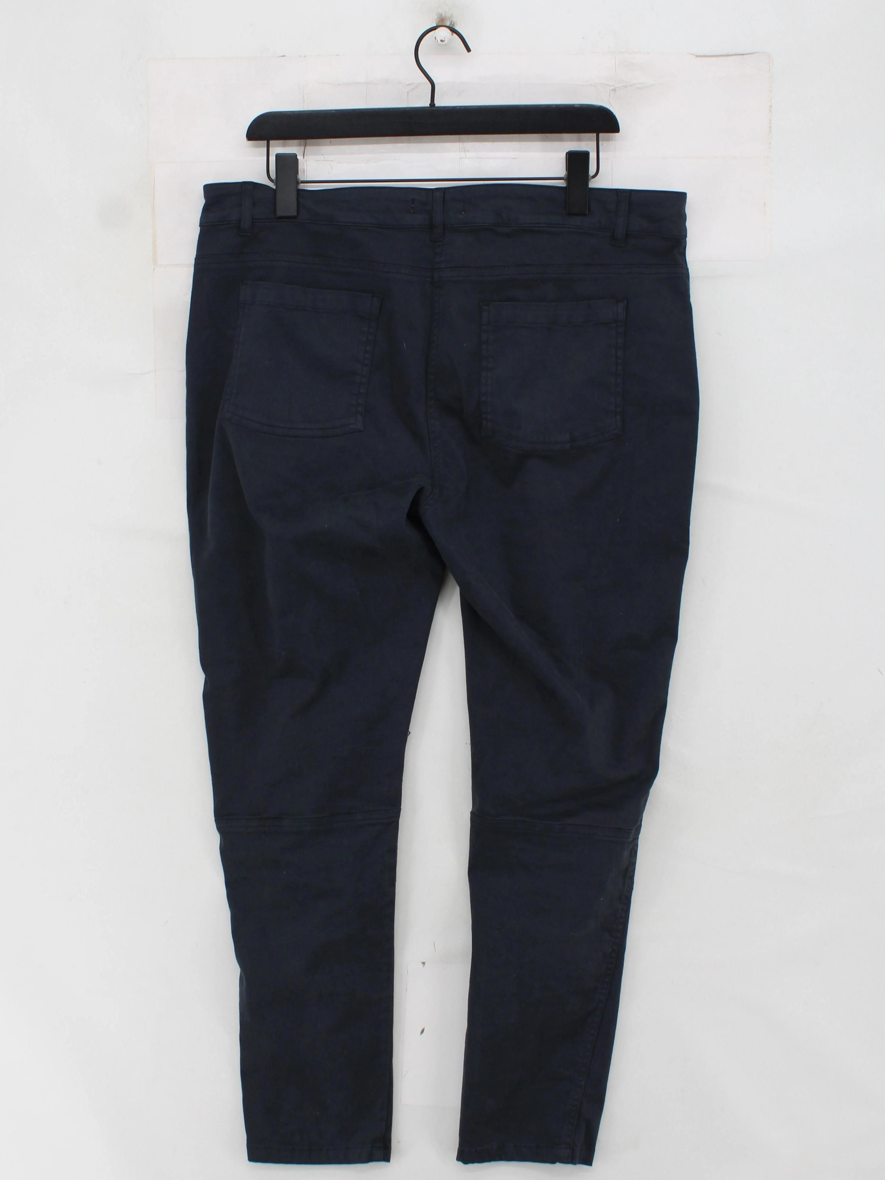 Baukjen Women's Trousers UK 16 Grey Cotton with Elastane Straight Chino - Image 2