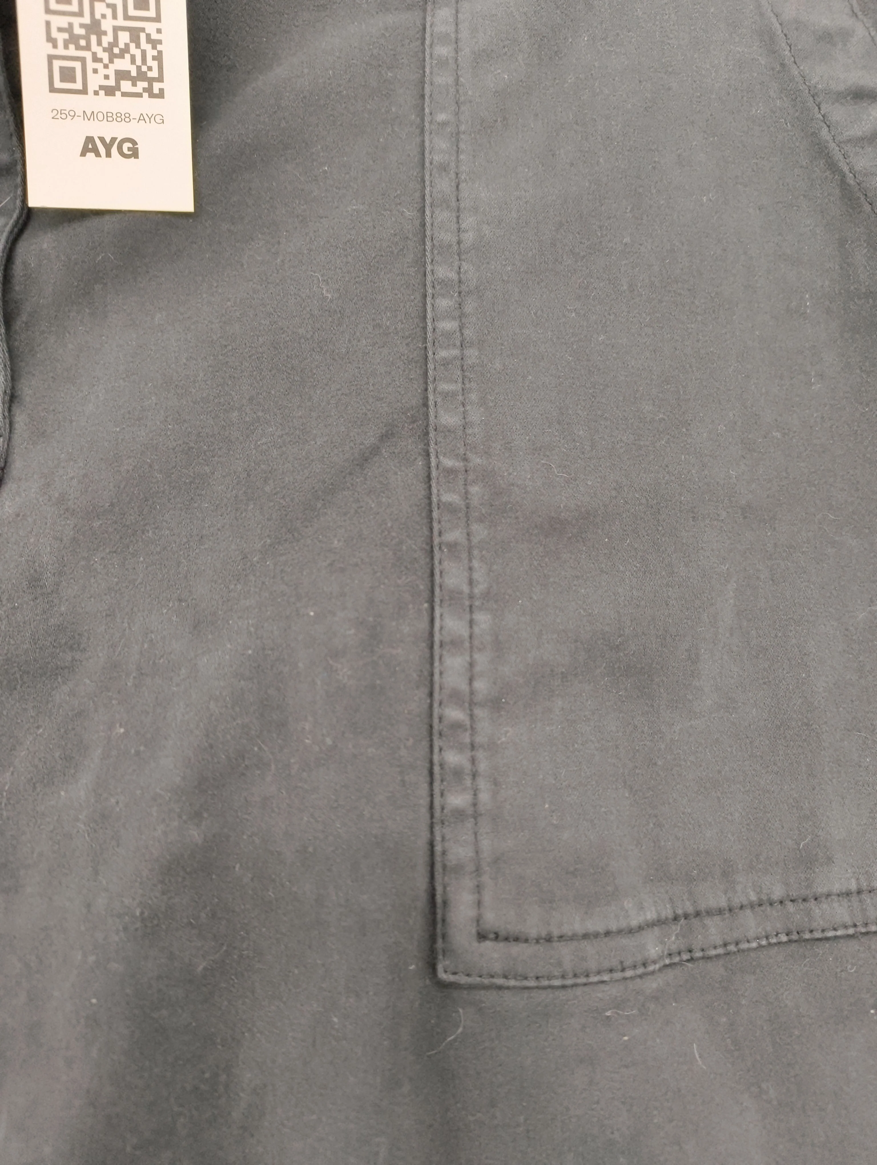 Baukjen Women's Trousers UK 16 Grey Cotton with Elastane Straight Chino - Image 6