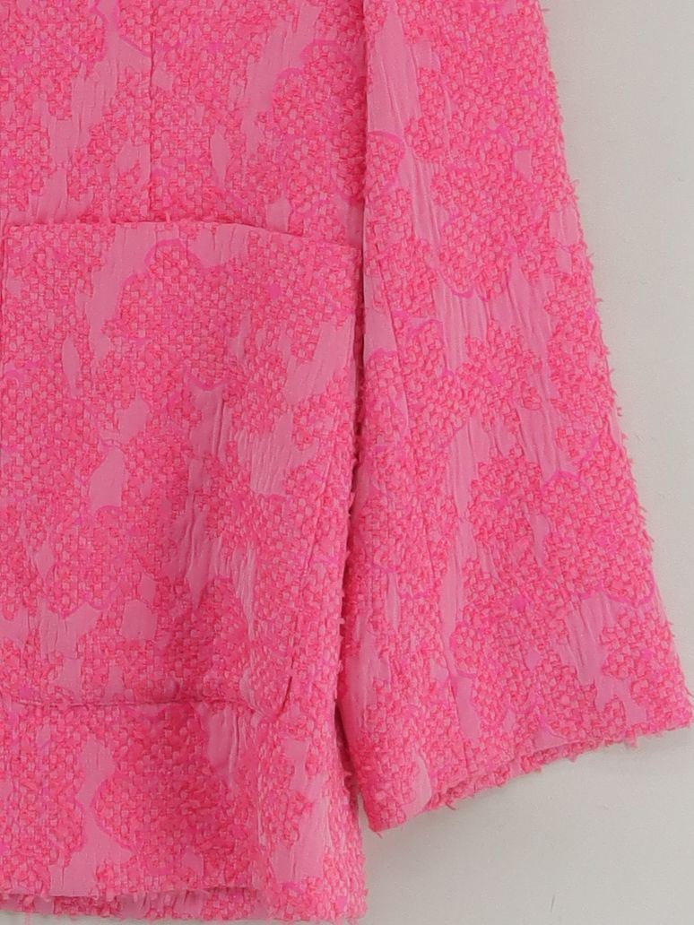 Baum Und Pferdgarten Women's Blazer UK 10 Pink Polyamide - Image 4
