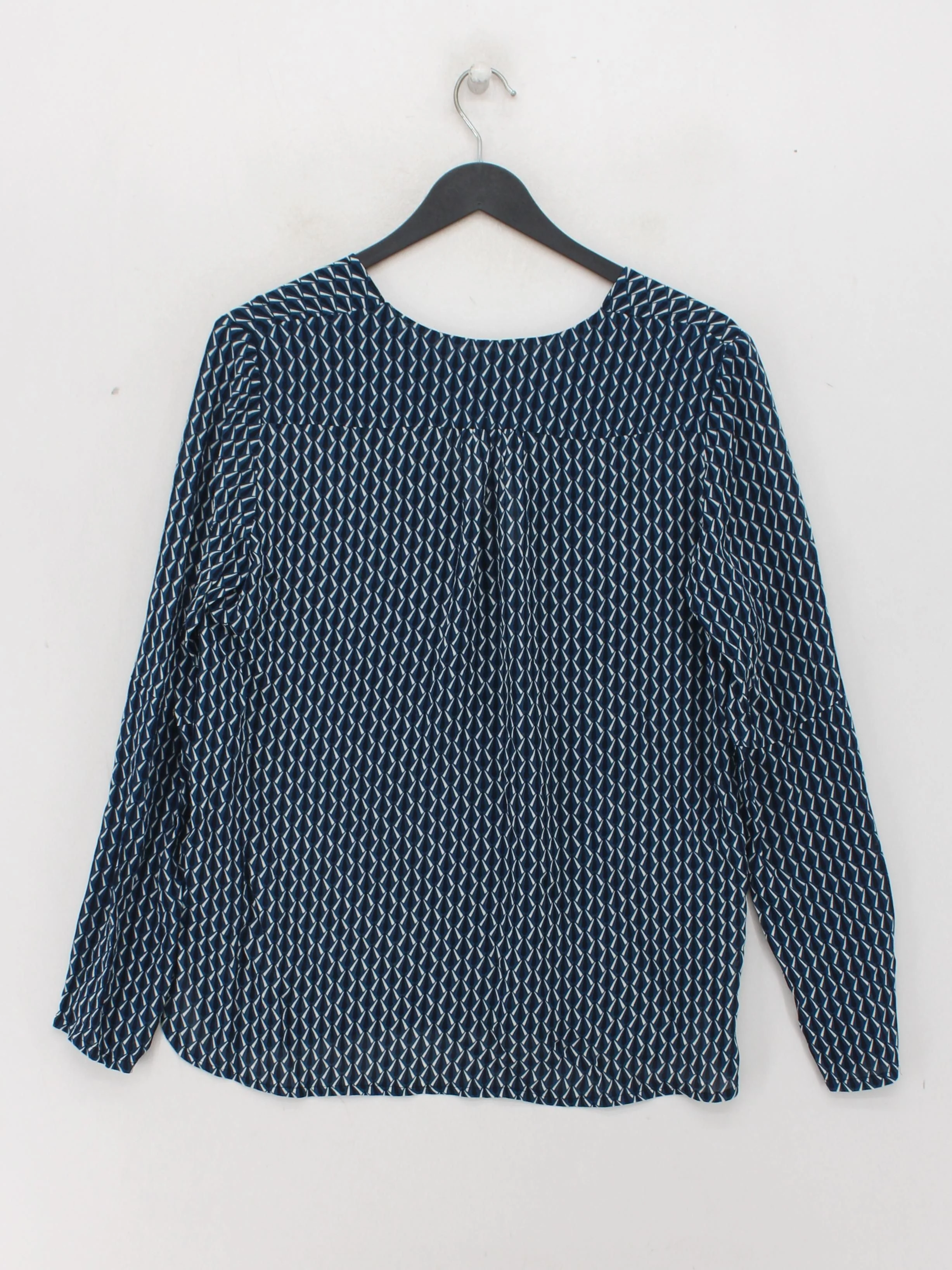 Baum Und Pferdgarten Women's Blouse UK 8 Blue 100% Viscose Basic - Image 2