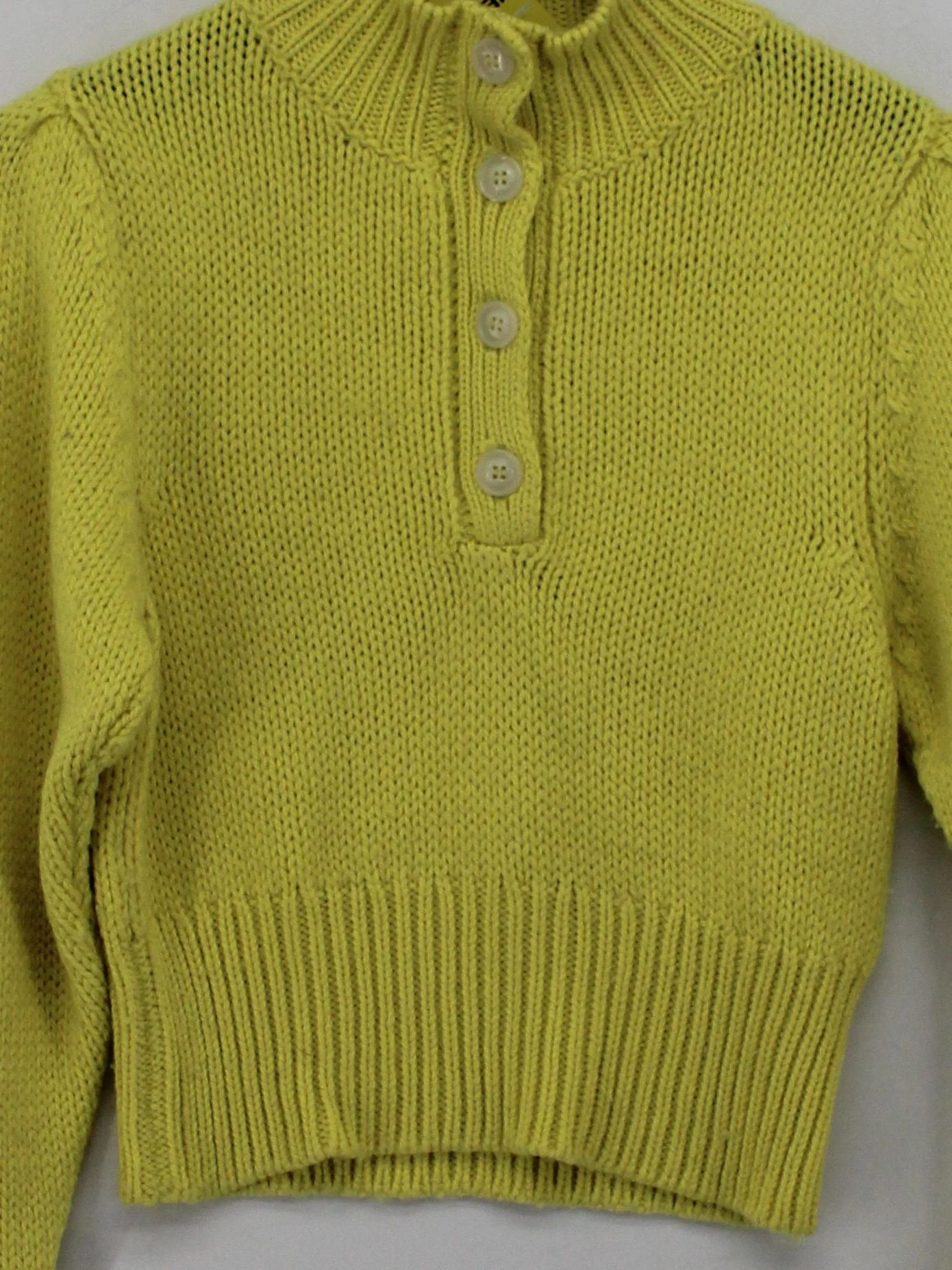 Baum Und Pferdgarten Women's Jumper S Yellow Acrylic with Wool Pullover - Image 3