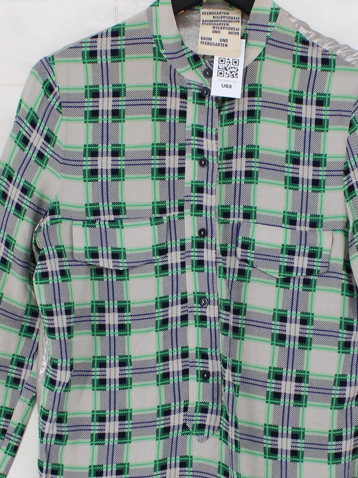 Baum Und Pferdgarten Women's Shirt UK 10 Multi Viscose with Silk, Other Basic - Image 3