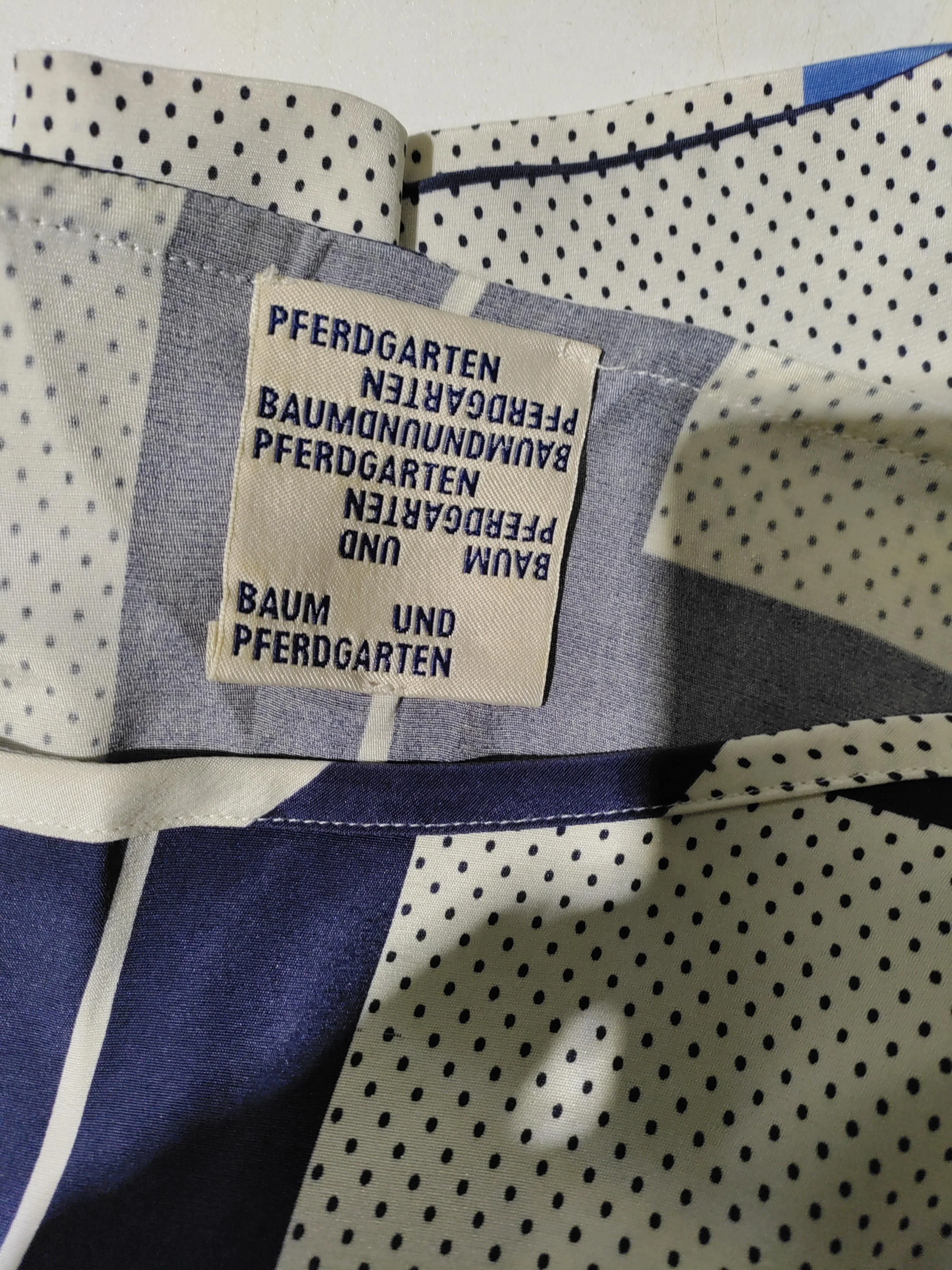 Baum Und Pferdgarten Women's Top UK 12 Multi Silk with Spandex Basic - Image 5